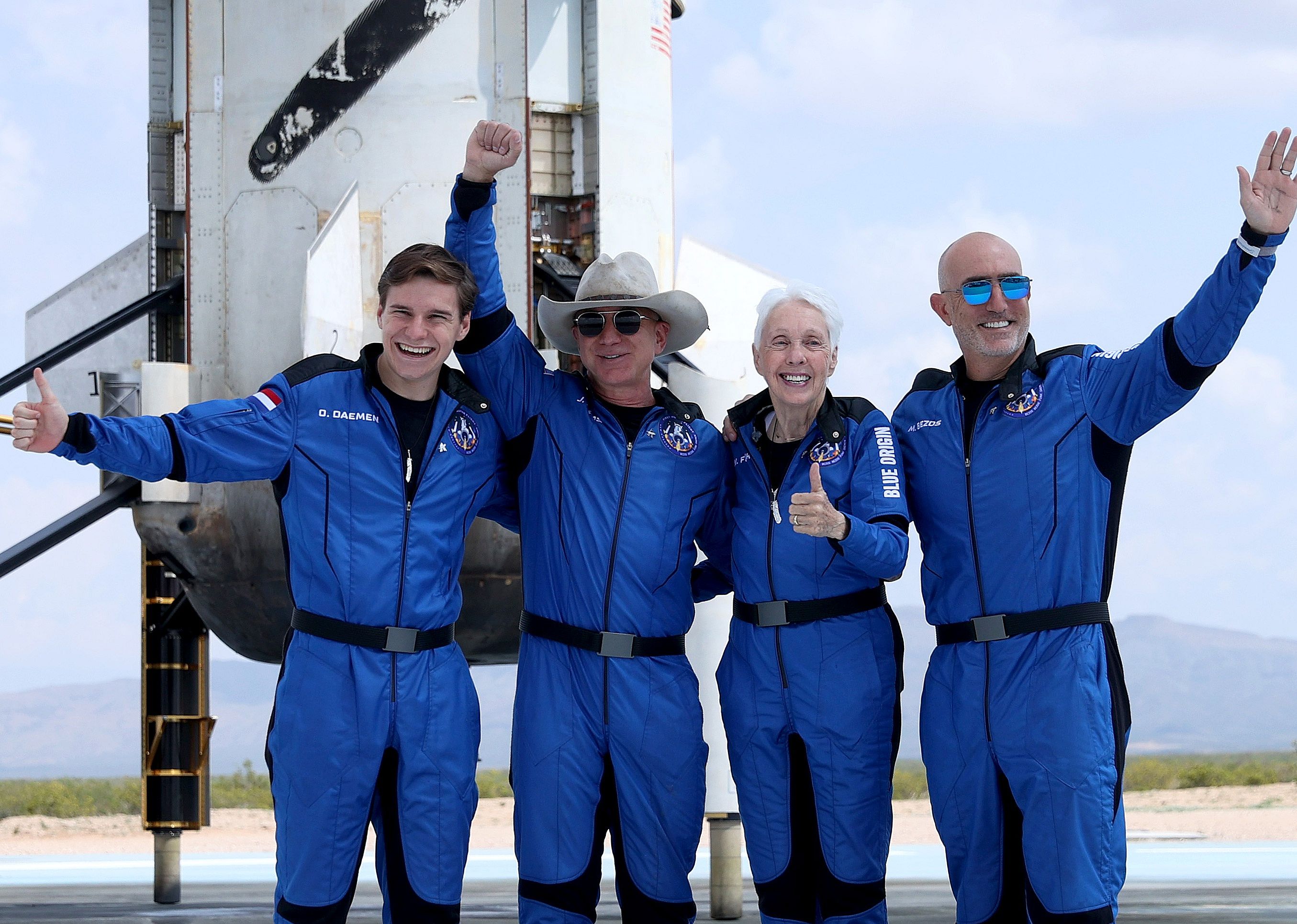 The billionaire space race