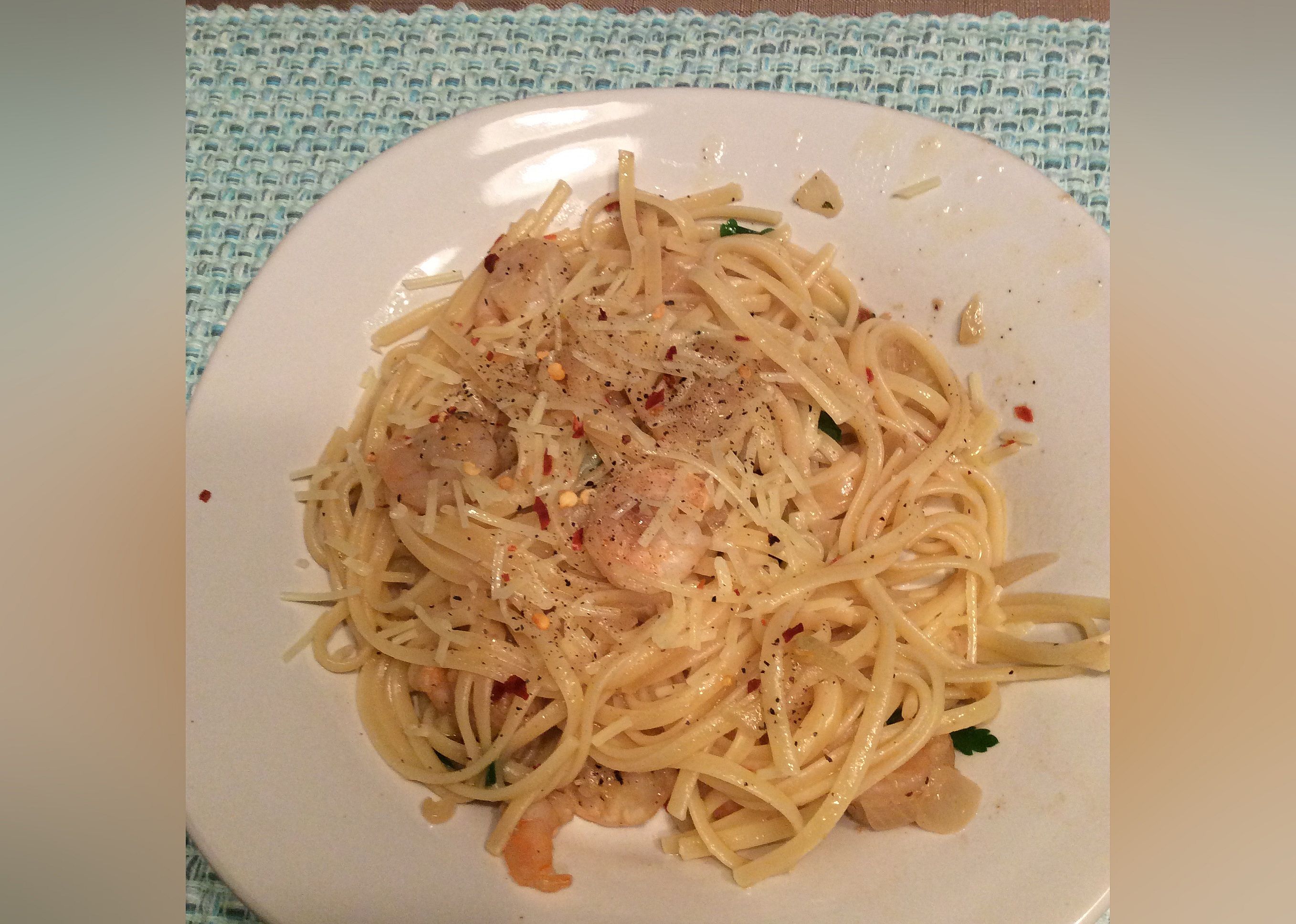 Shrimp Scampi with Pasta
