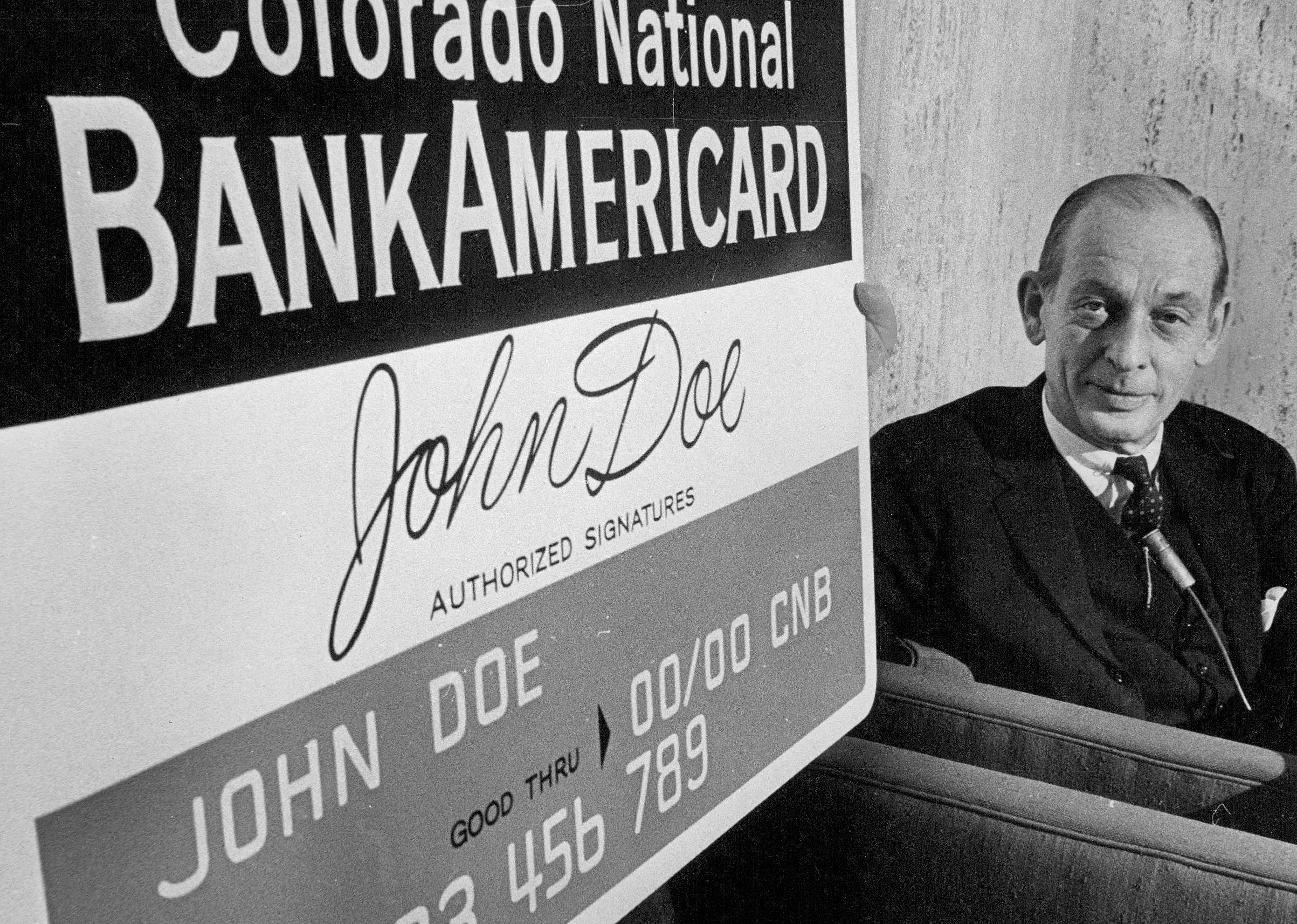 1958: Bank of America creates the Visa card