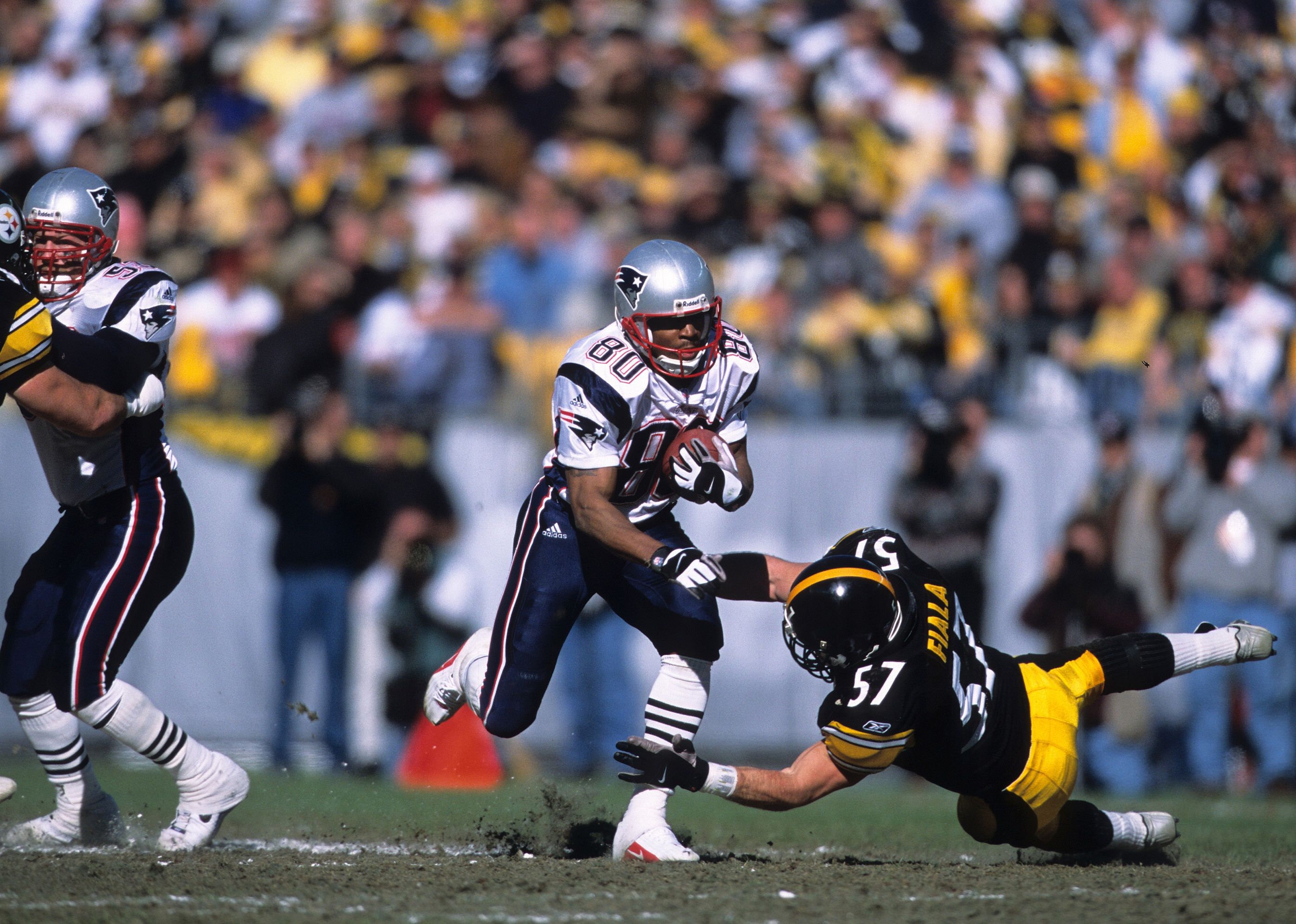 #7. 2001: New England Patriots (2) @ Pittsburgh Steelers (1)
