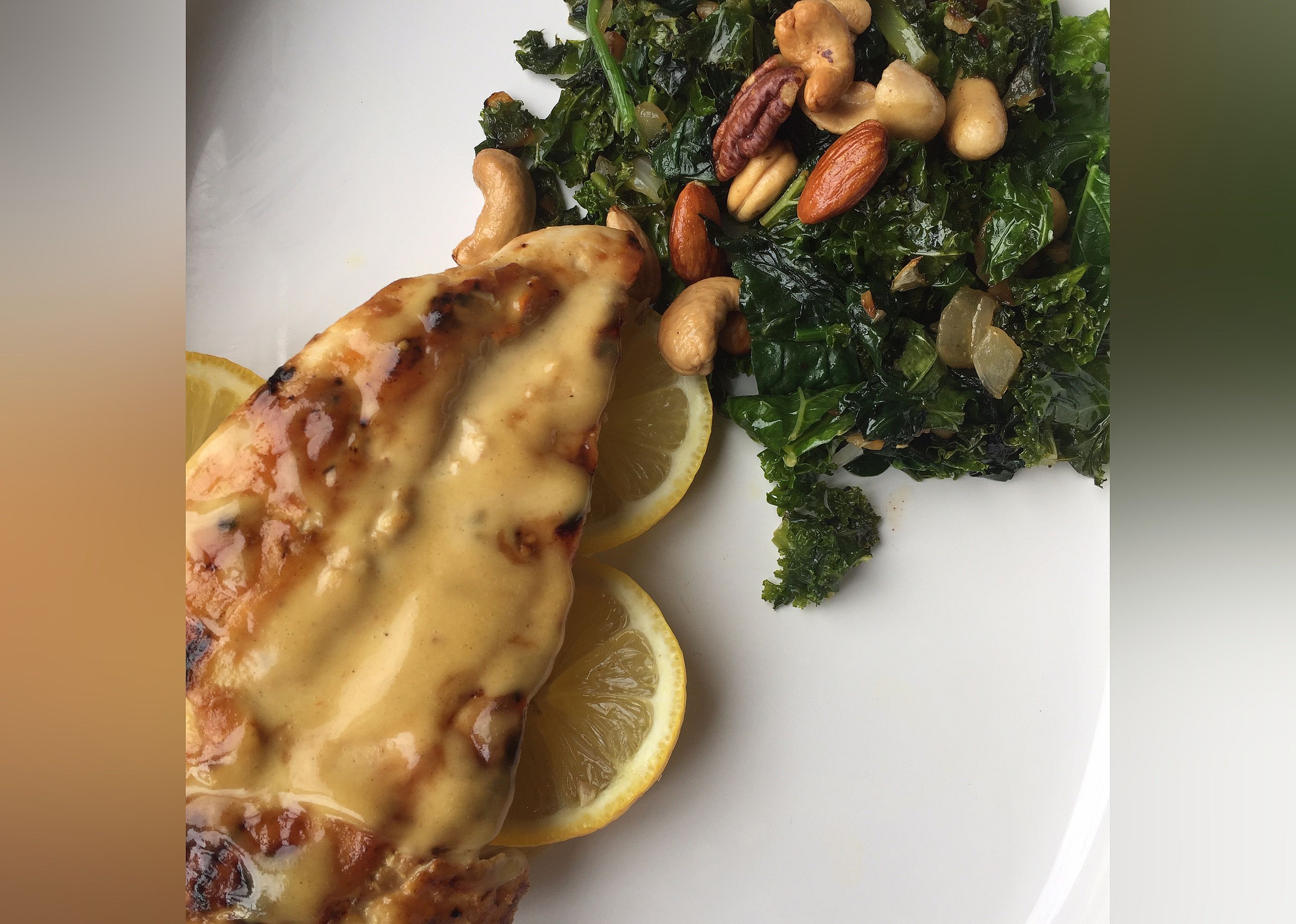 Dawn's Kale Side Dish