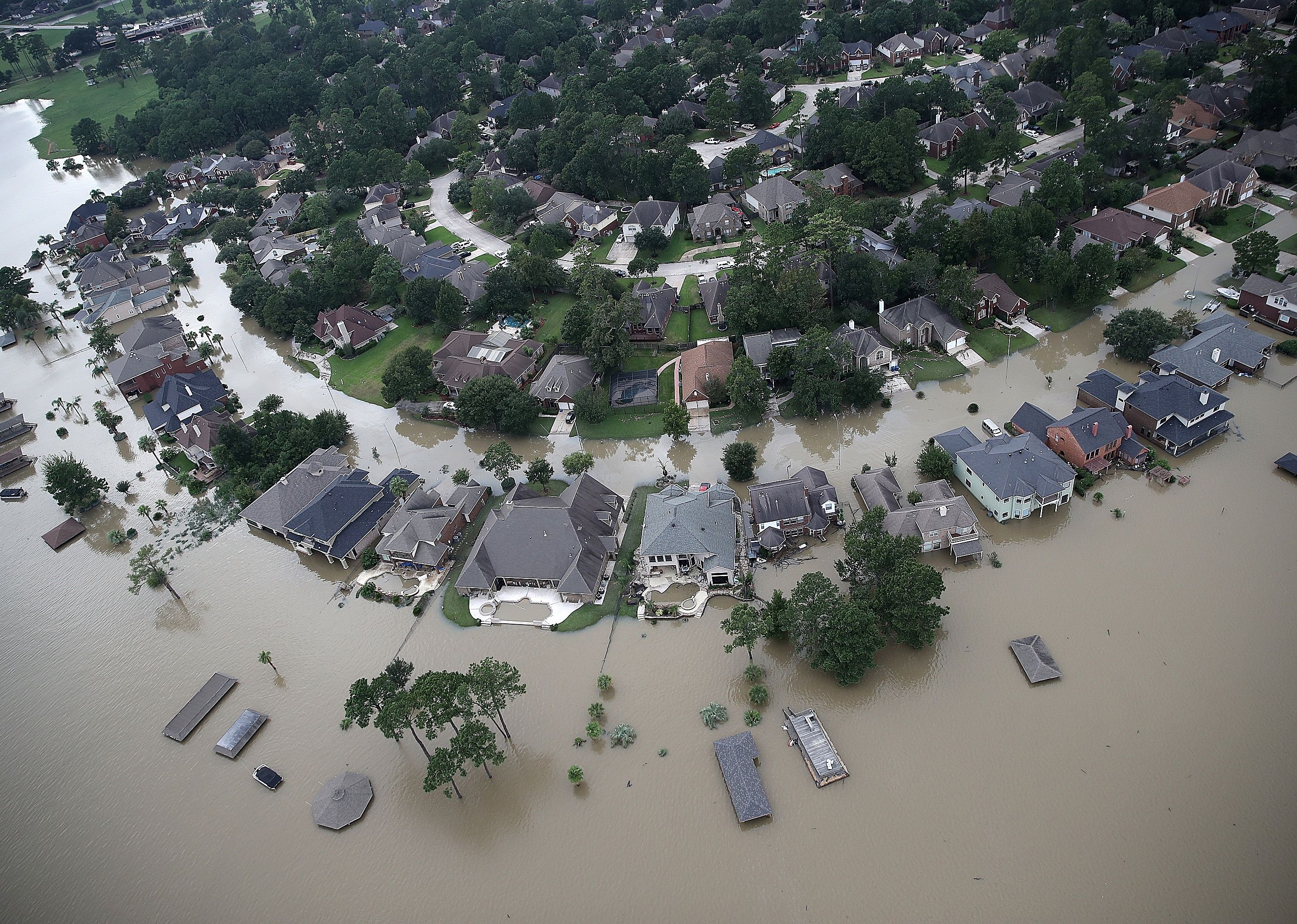 Climate change intensified Hurricane Harvey