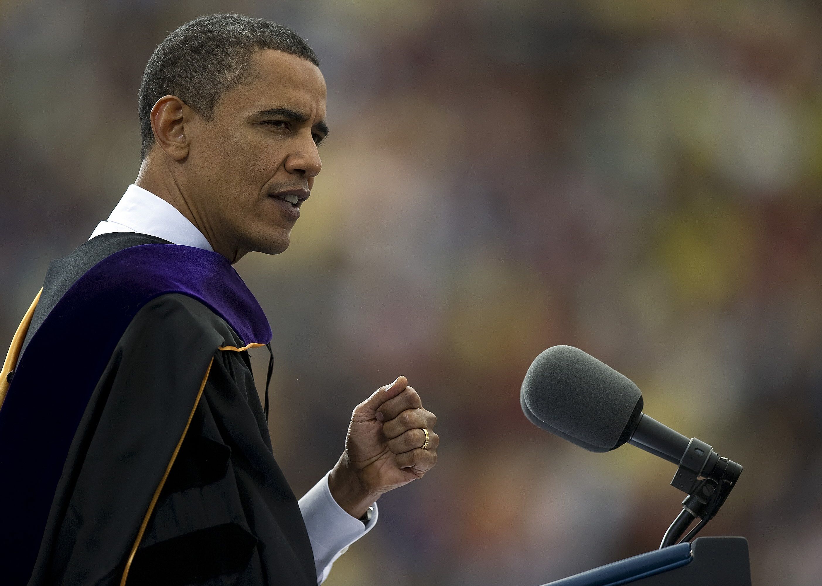 Barack Obama: University of Michigan (2010)