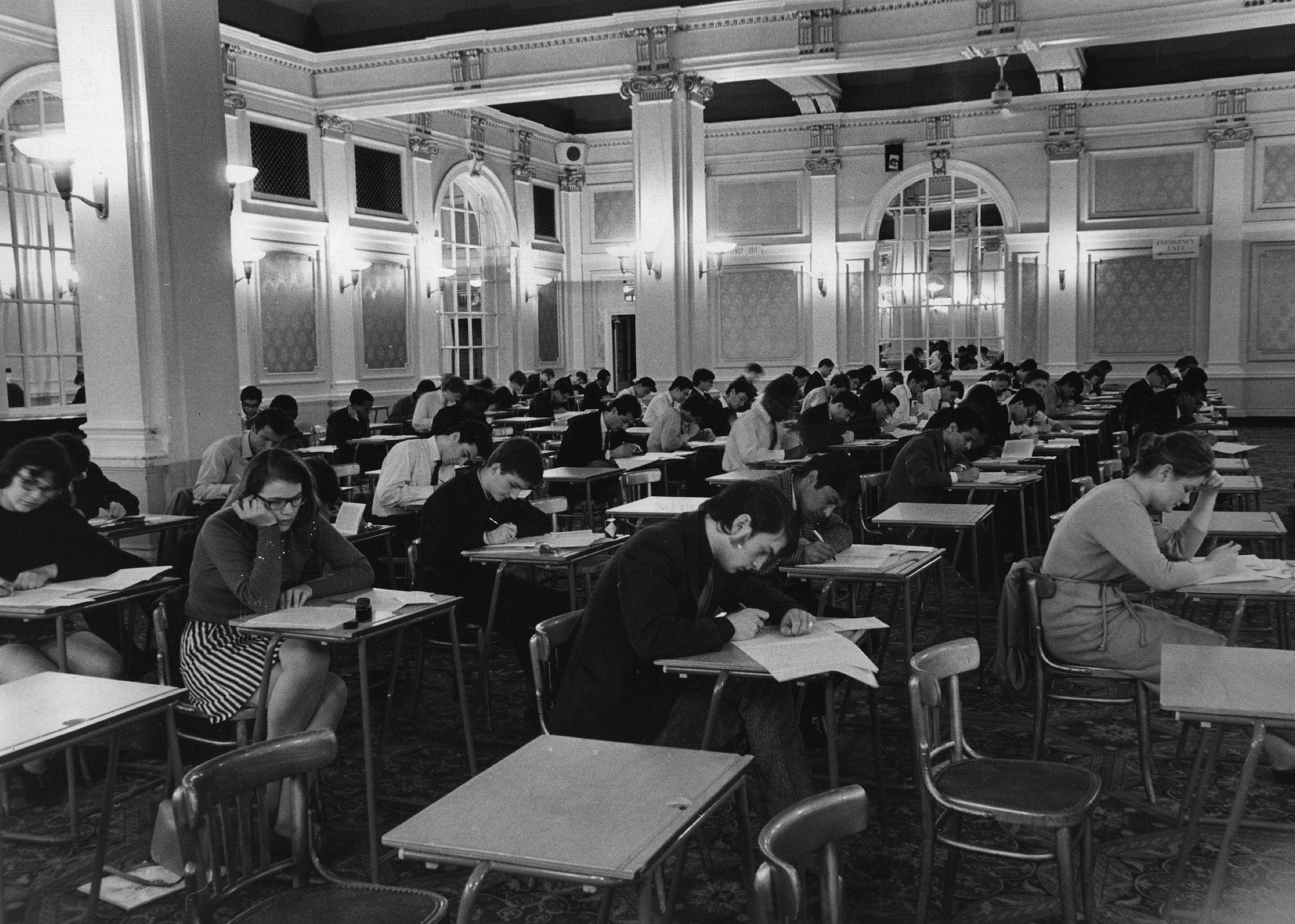1965: Use of standardized testing adopted as part of national education plan
