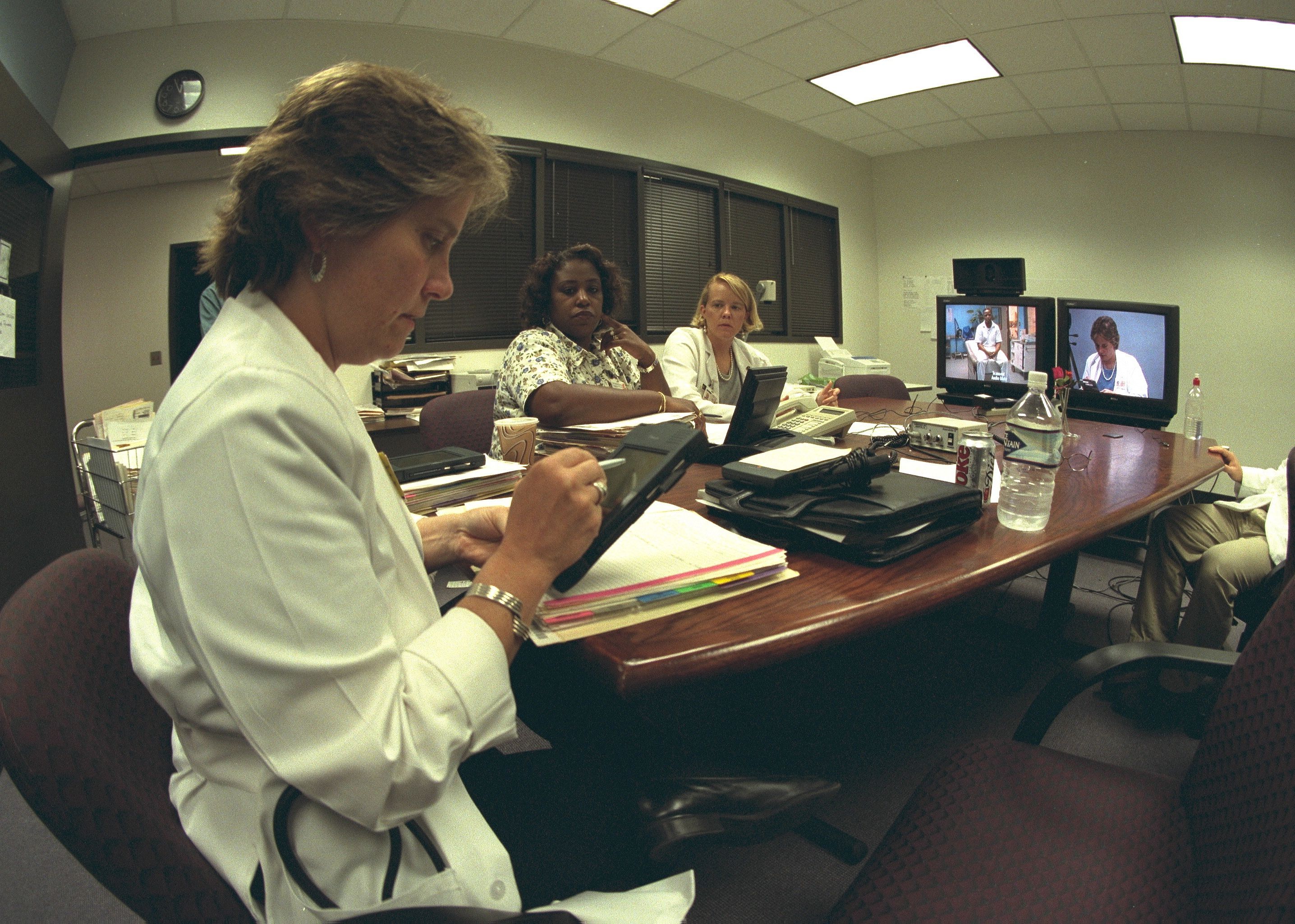 1968: First telemedicine clinic