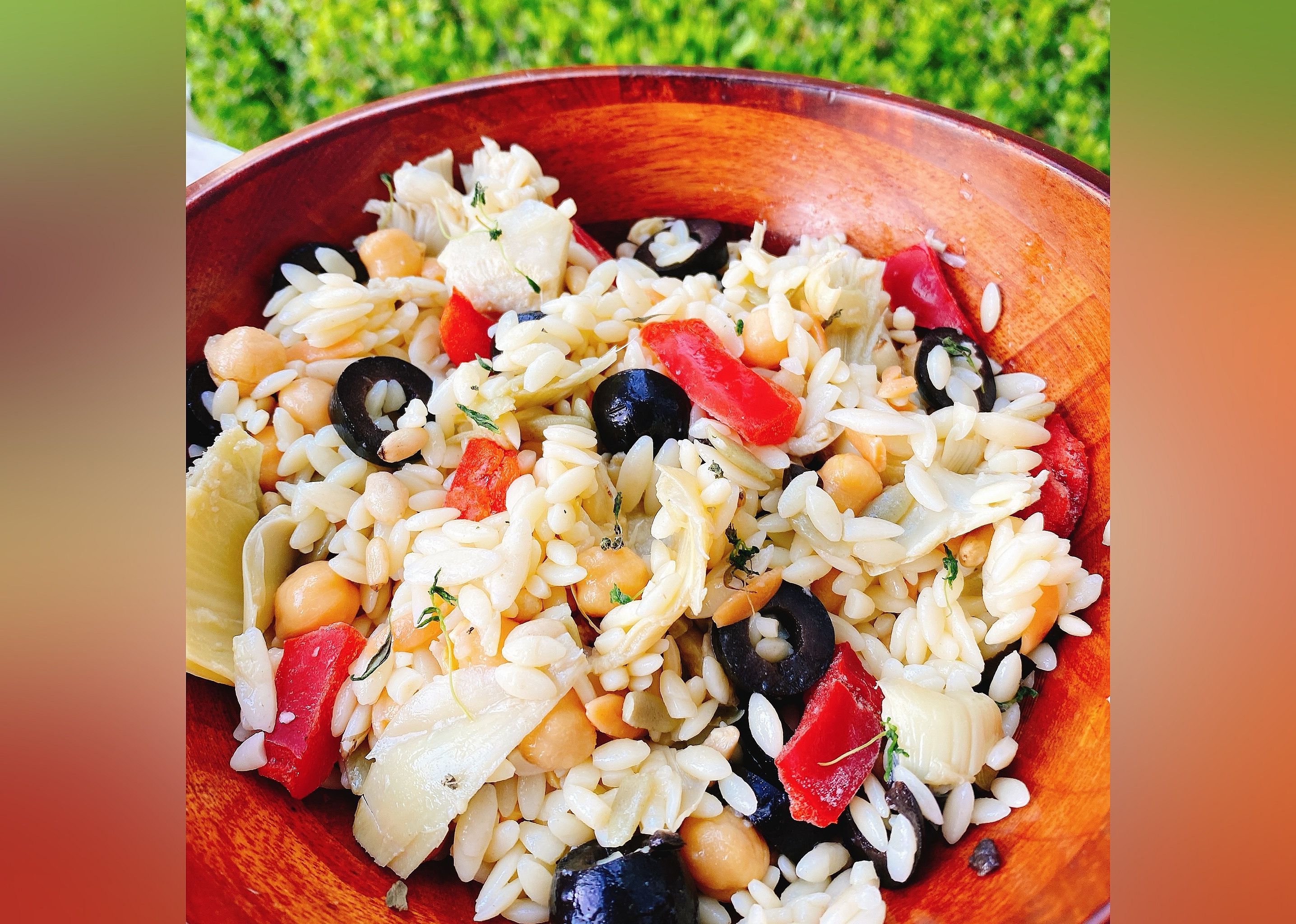 Easy Mediterranean Orzo Salad