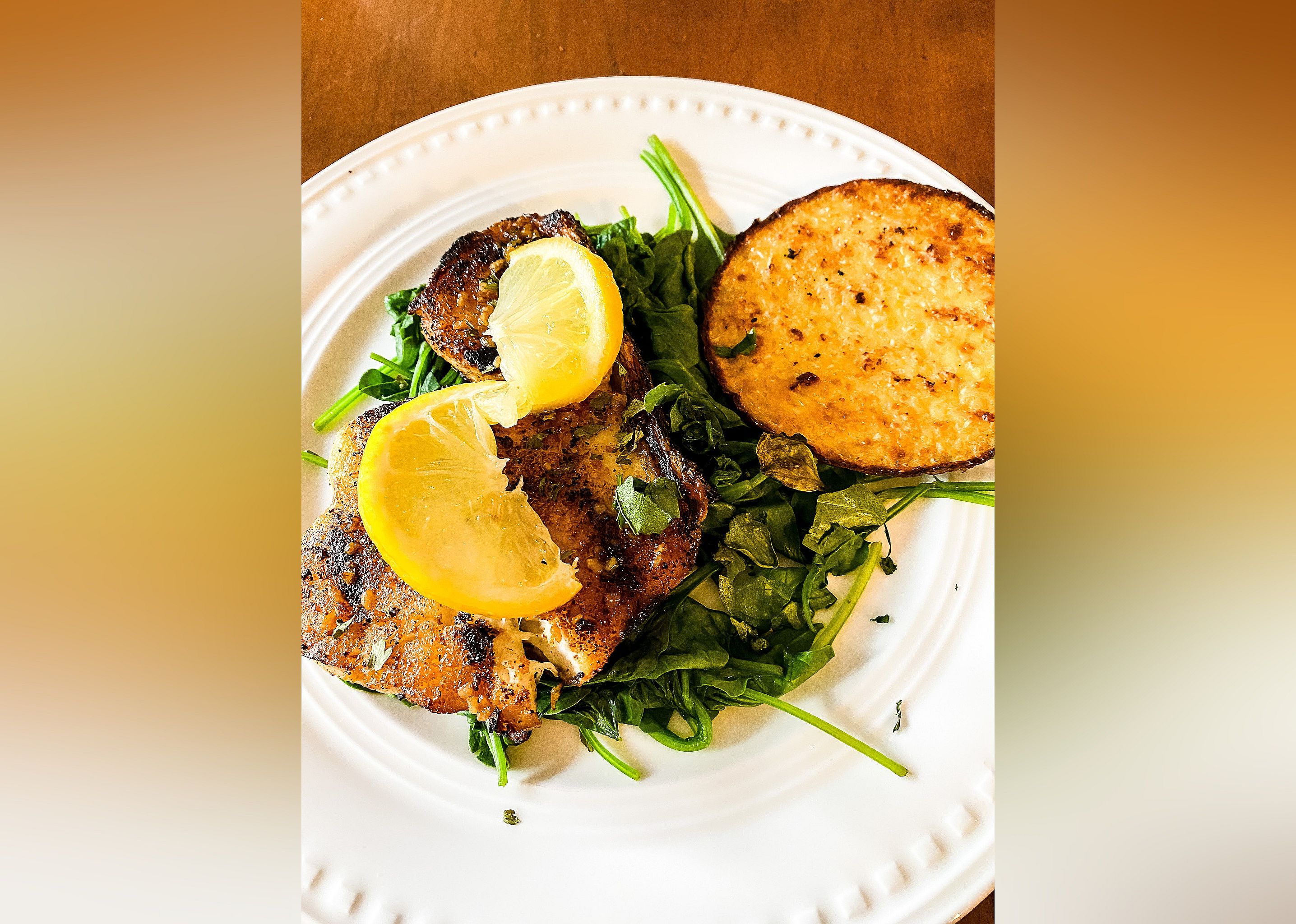 Grilled Sea Bass