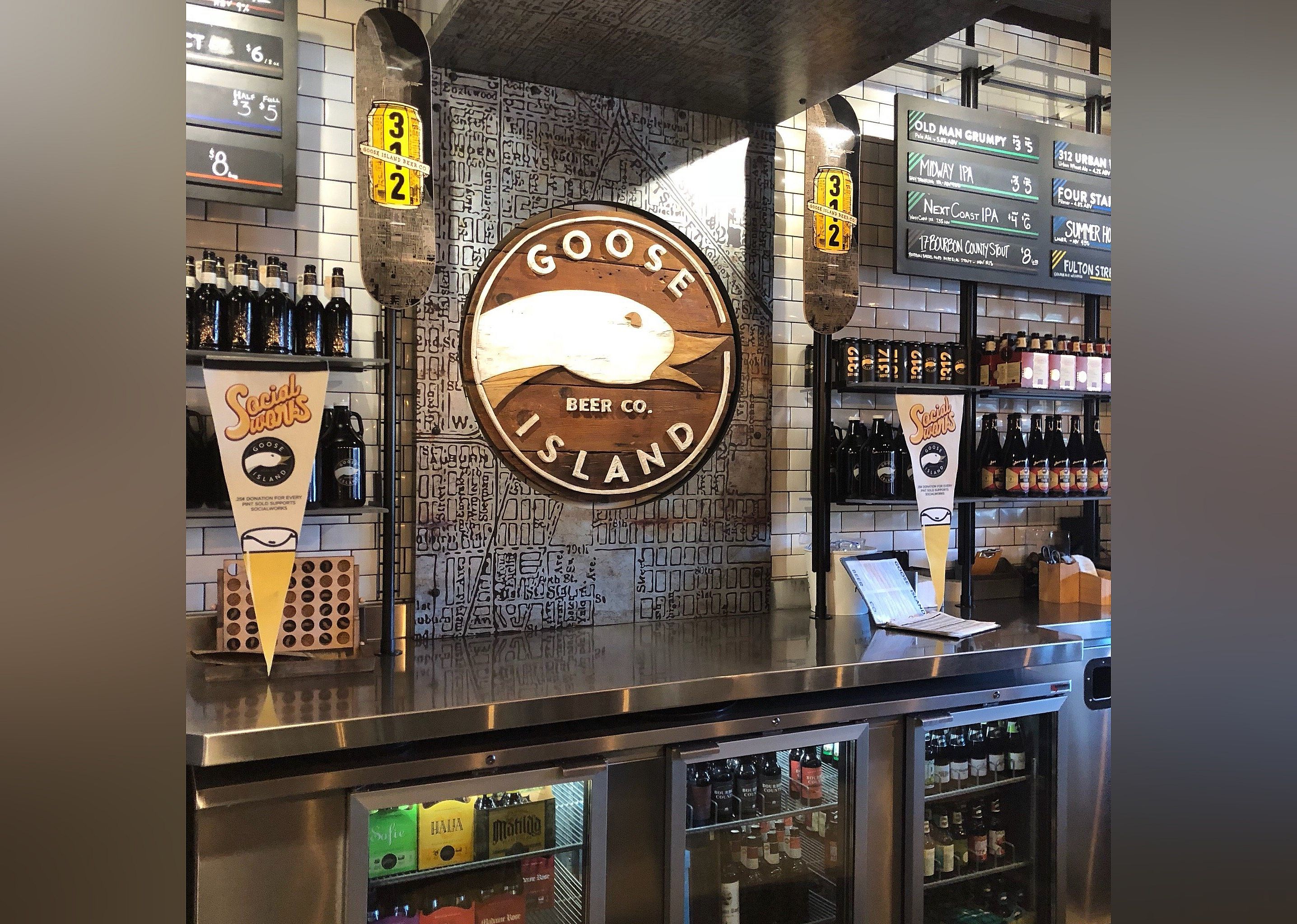 #1. Goose Island Beer Co.