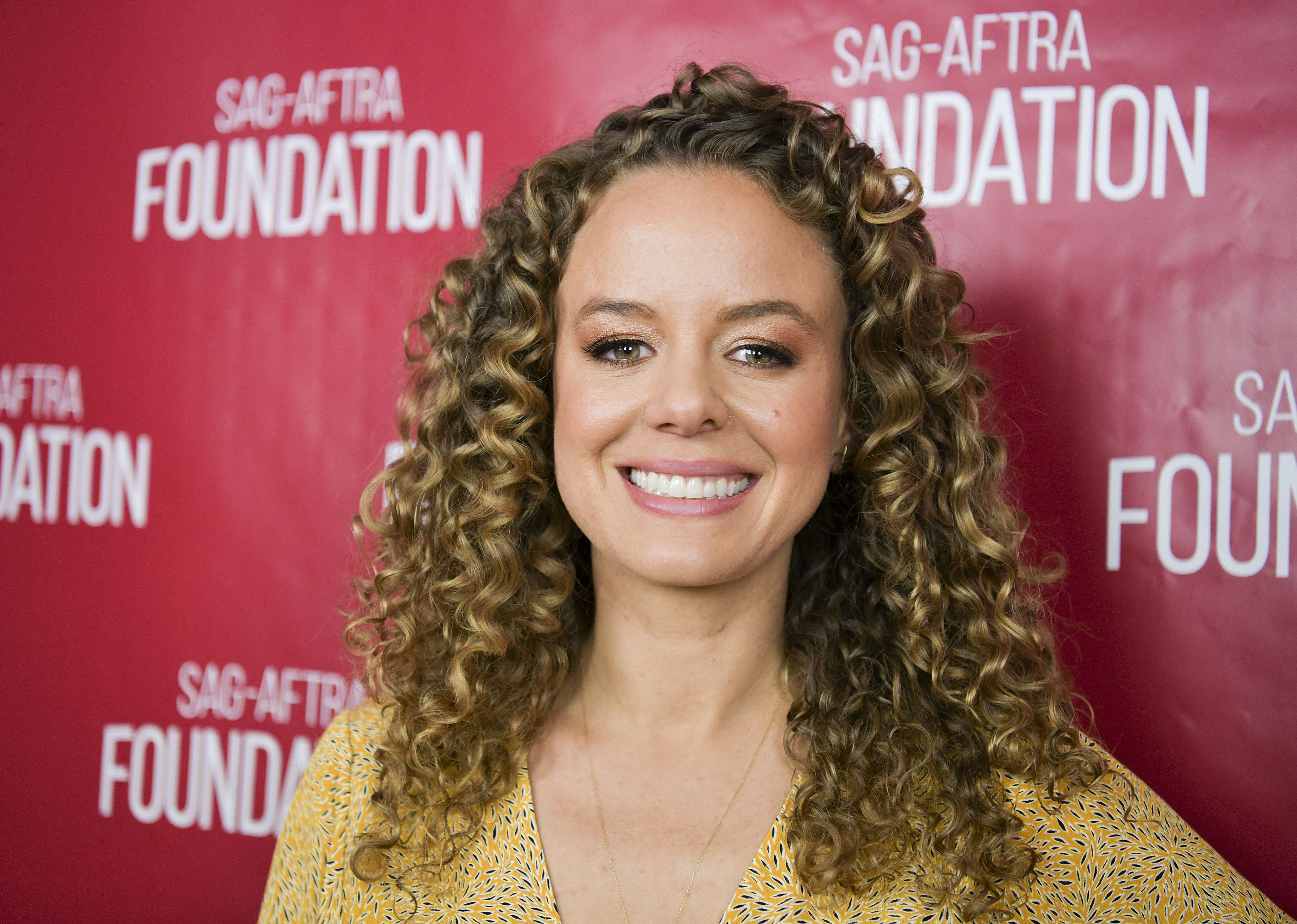 Laura Chinn poses for portrait at SAG-AFTRA Foundation Conversations.