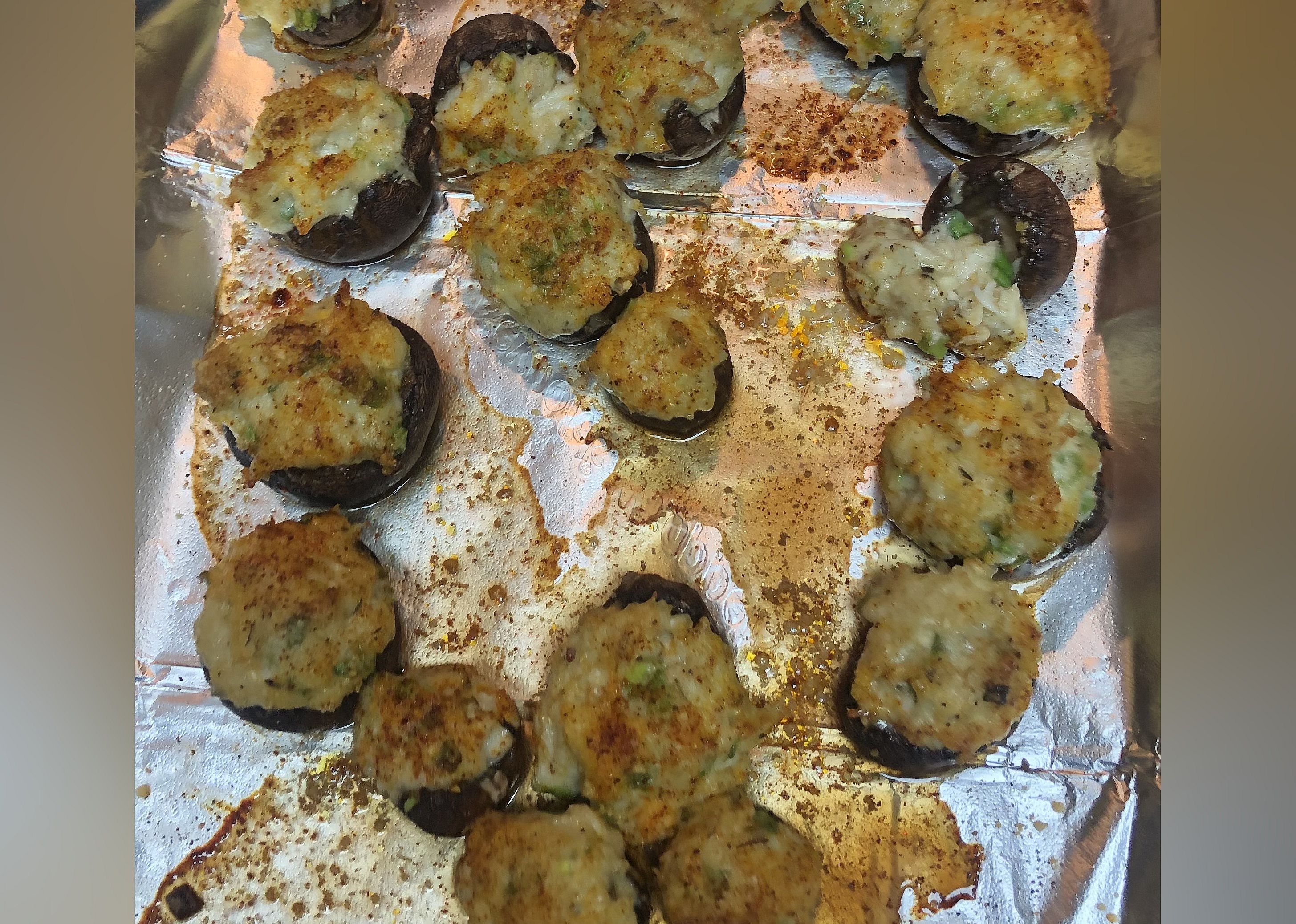 Crab Stuffed Mushrooms