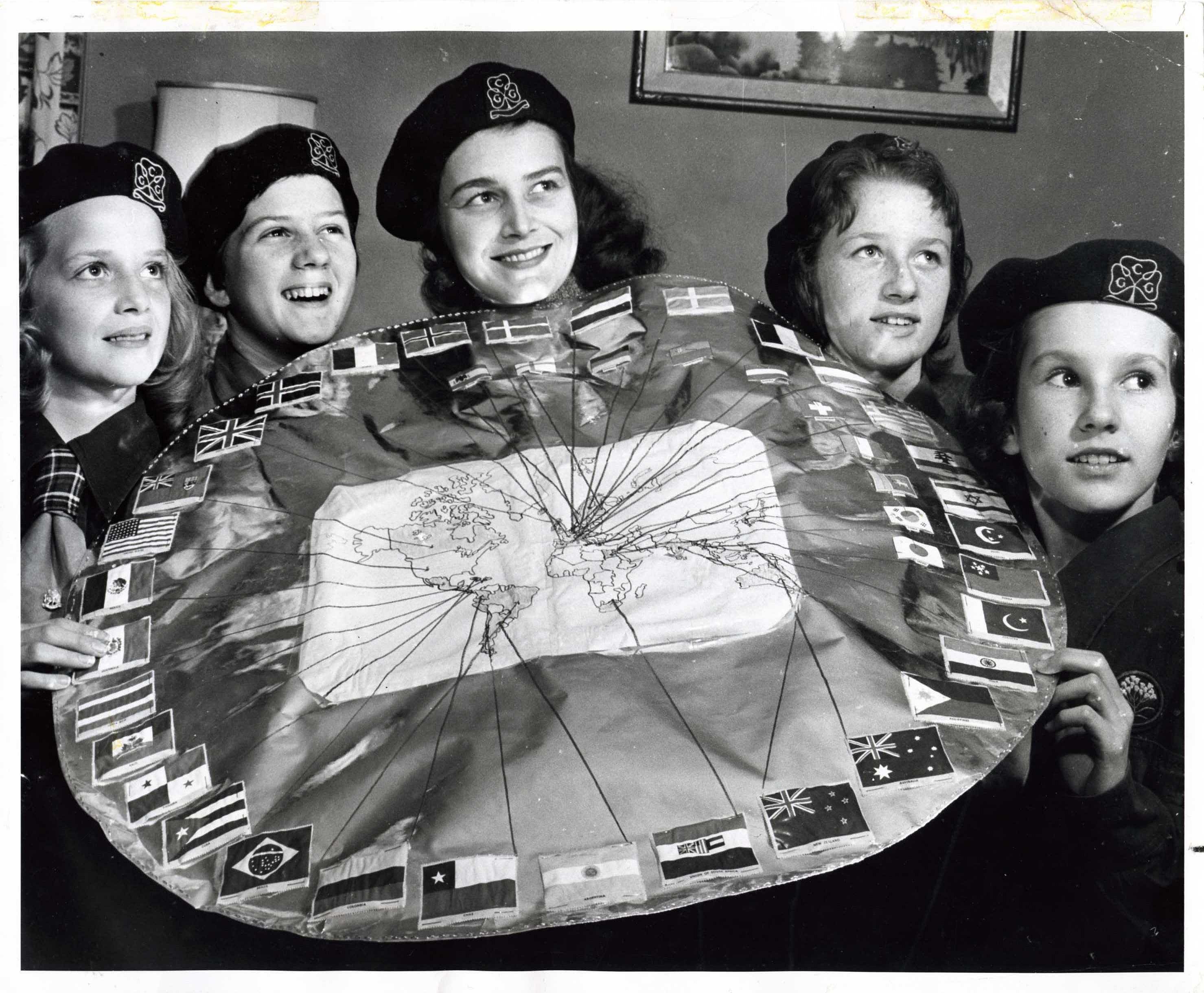 The Girl Scouts are part of a global scouting mega-event