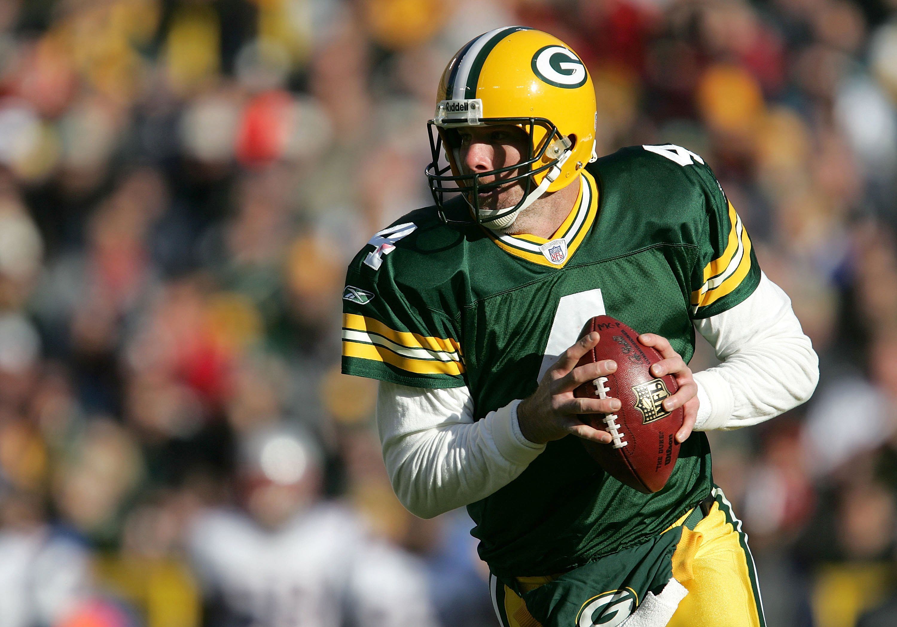 #25. Brett Favre, Green Bay Packers