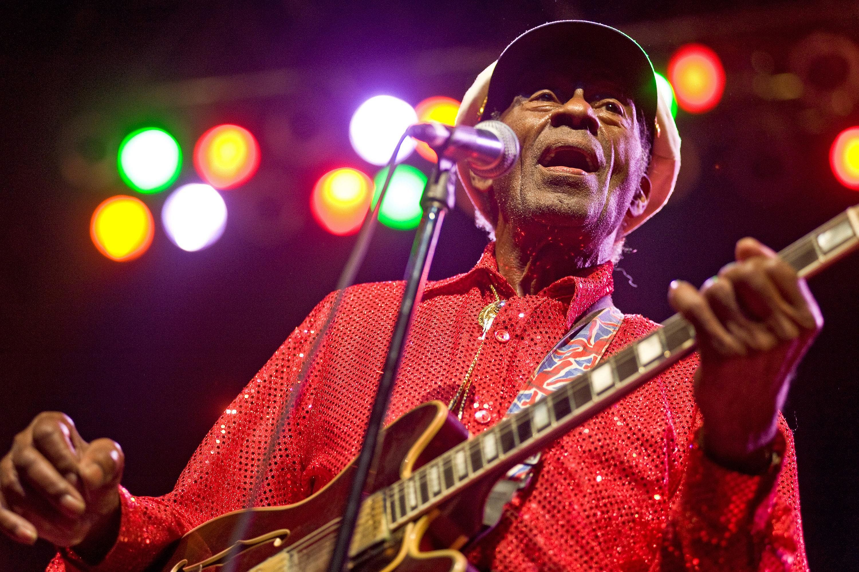2017: Rock icon Chuck Berry passes away