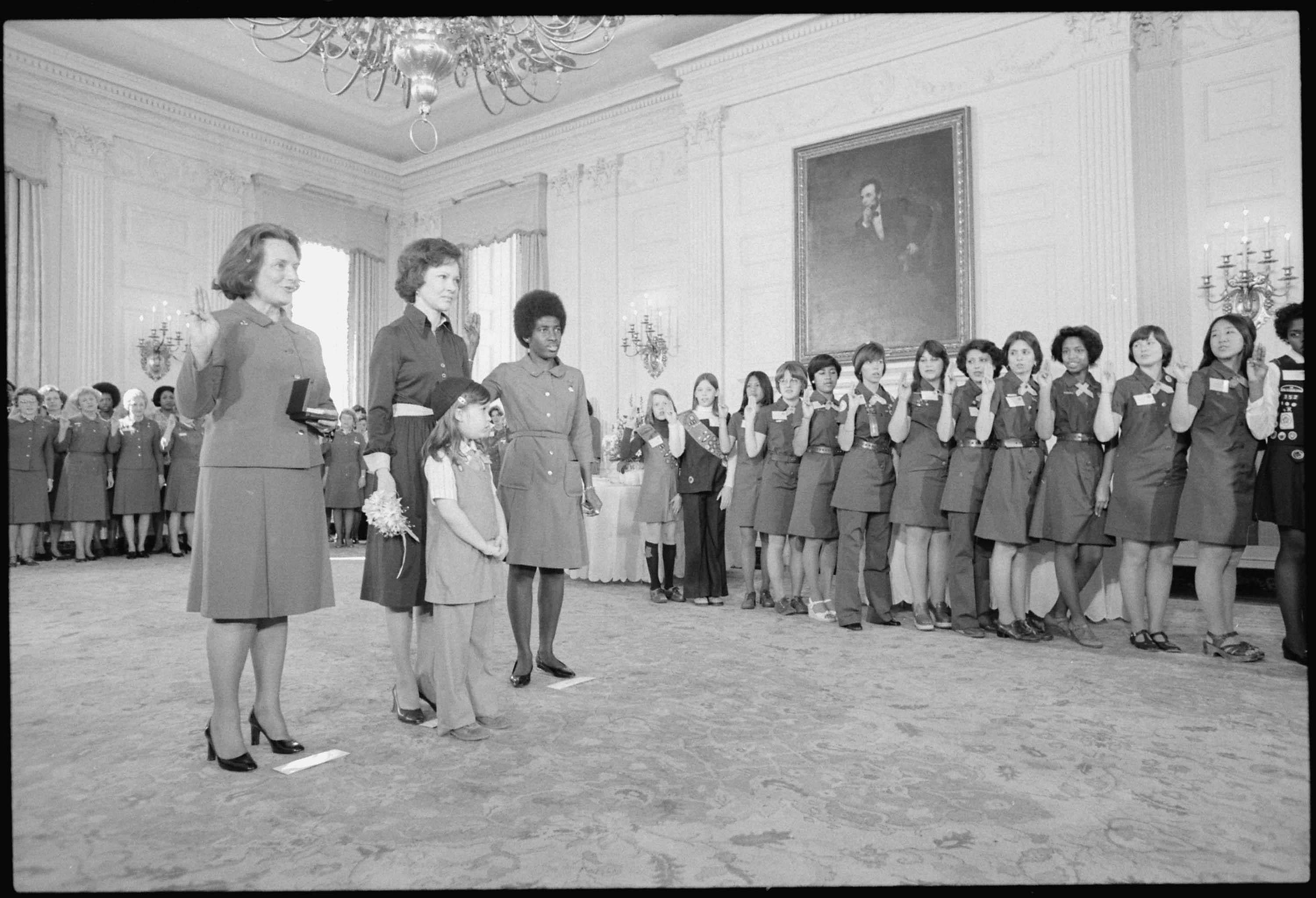 Girl Scouts are chartered by Congress