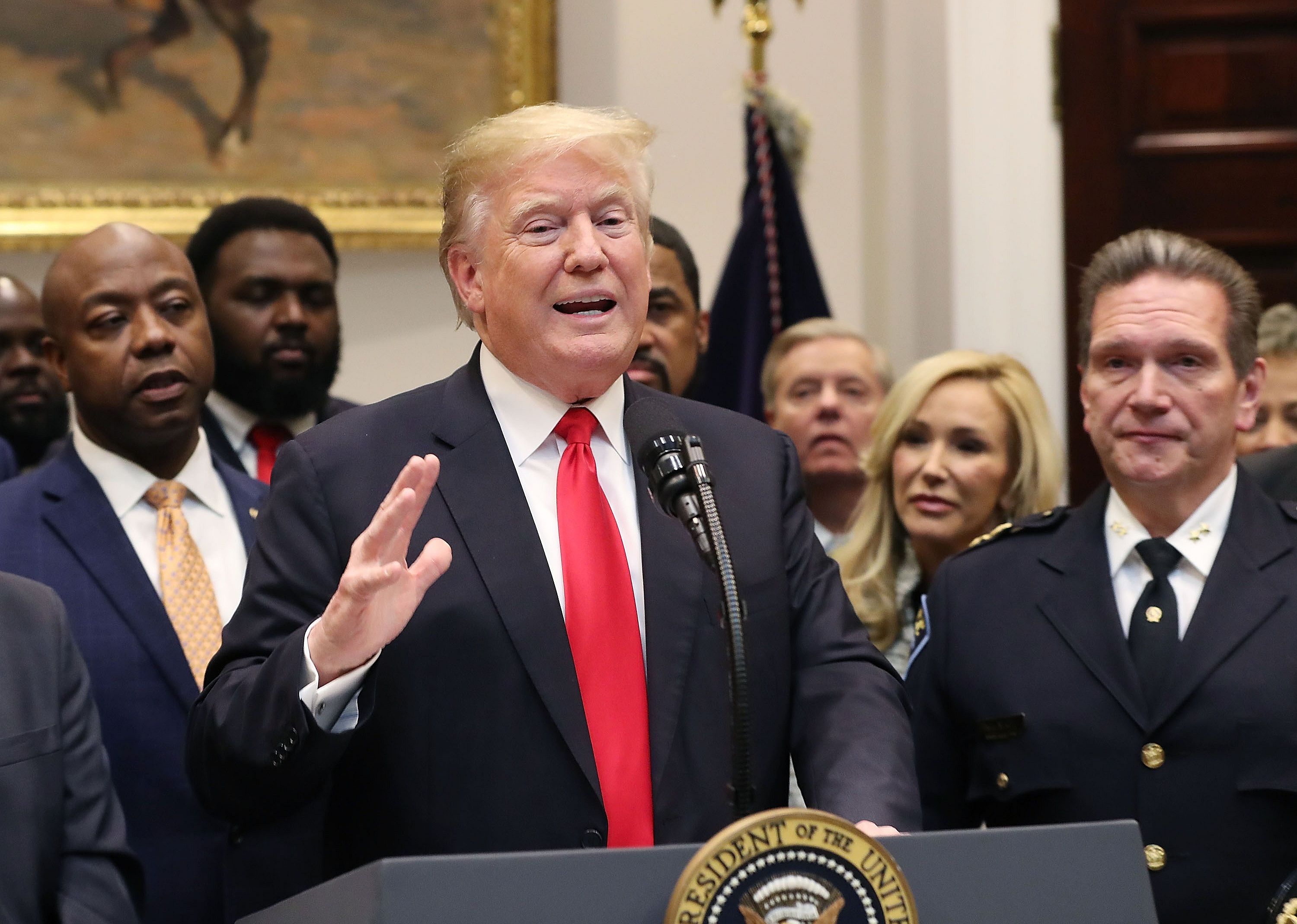 2018: President Trump signs First Step Act