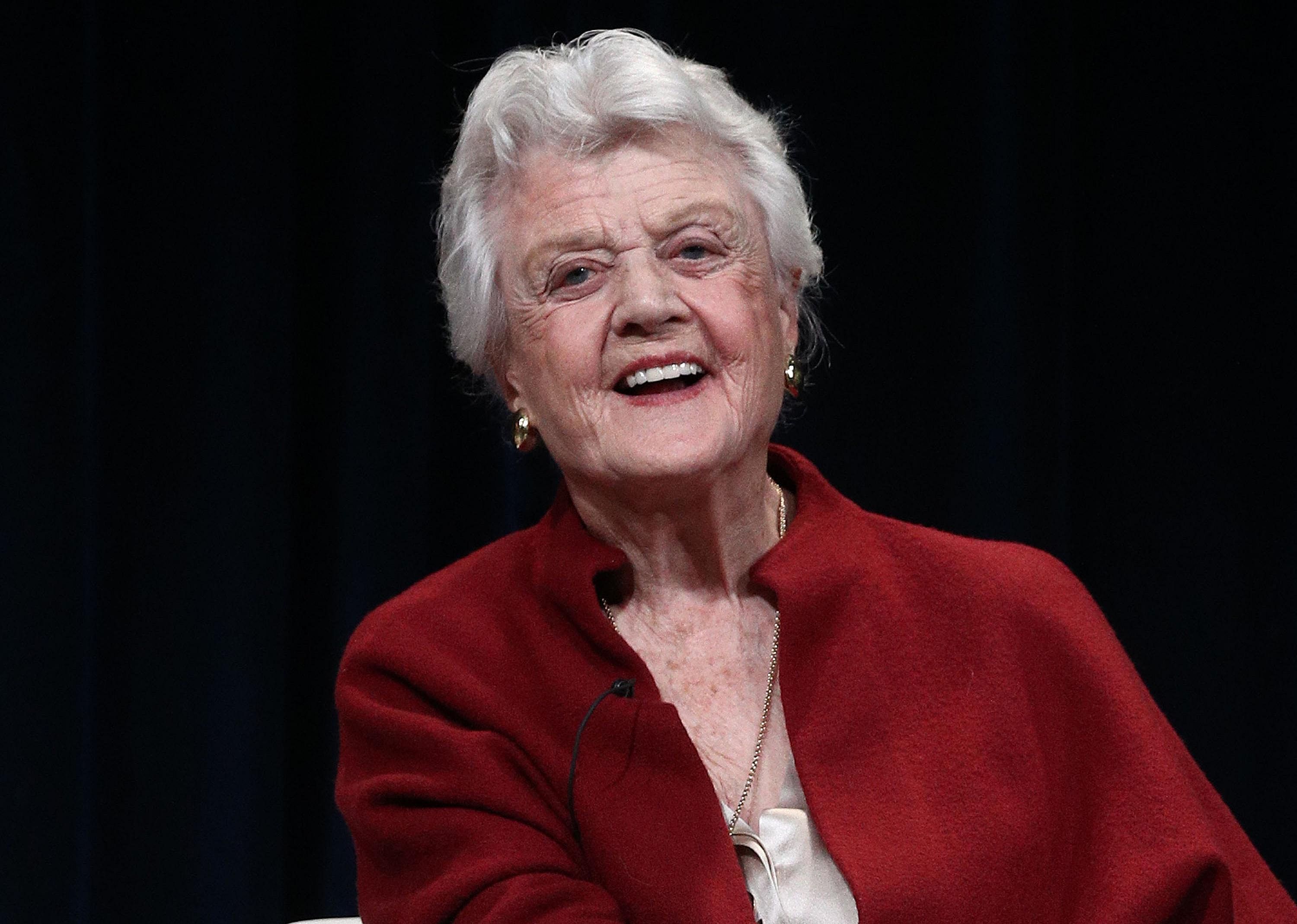 Angela Lansbury smiling.