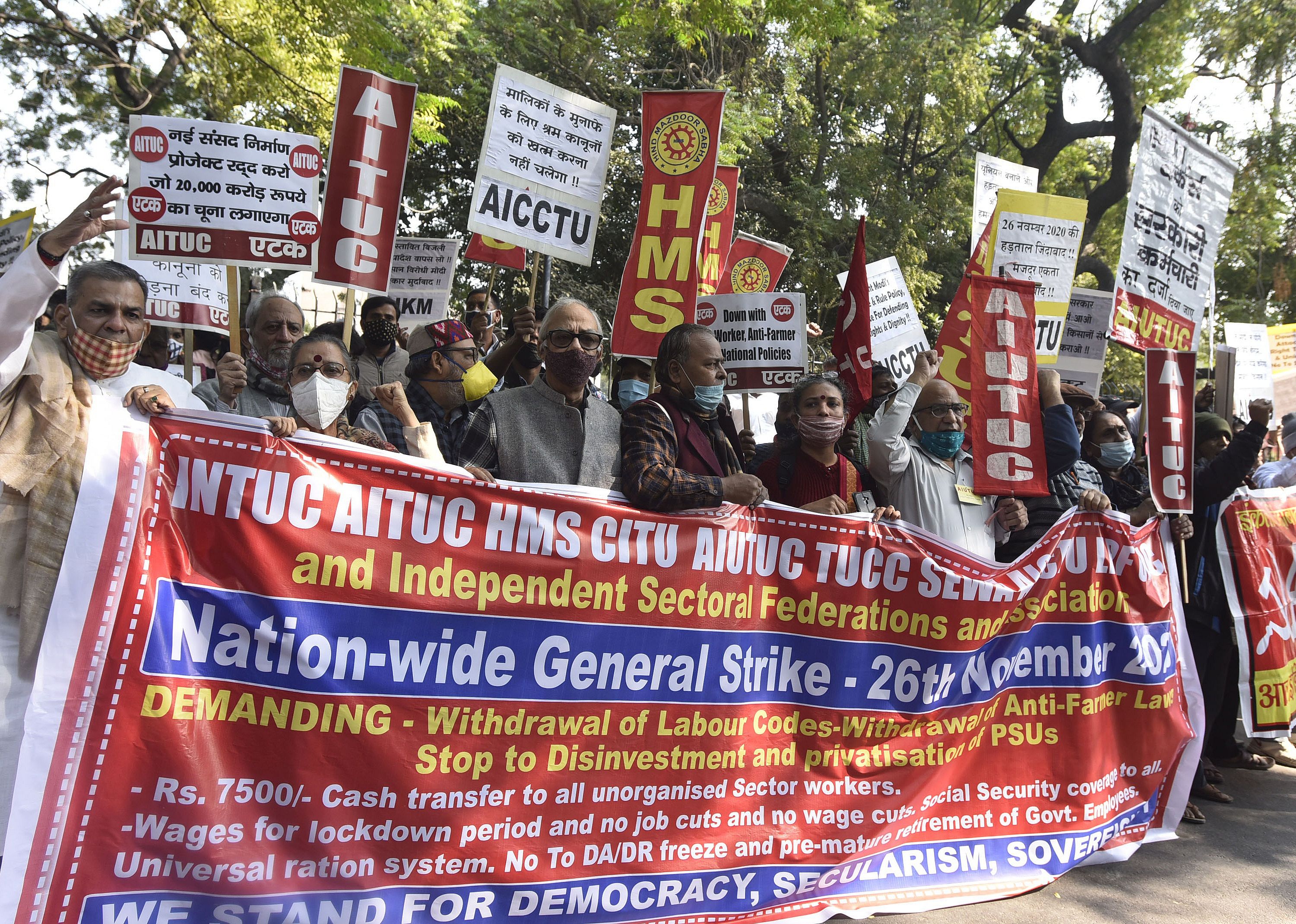 Nov. 26, 2020: The world’s biggest strike