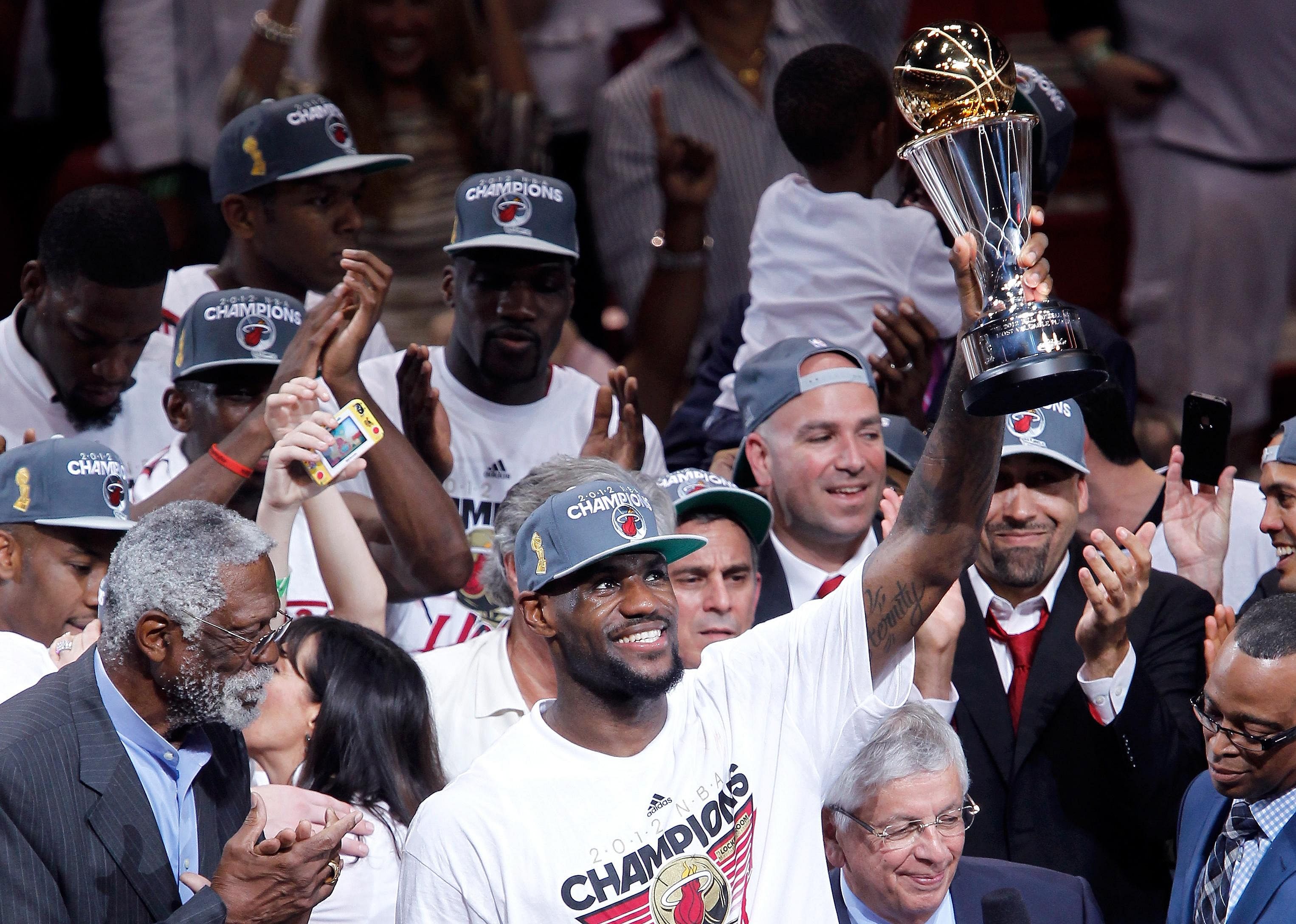 2012: LeBron wins first NBA title