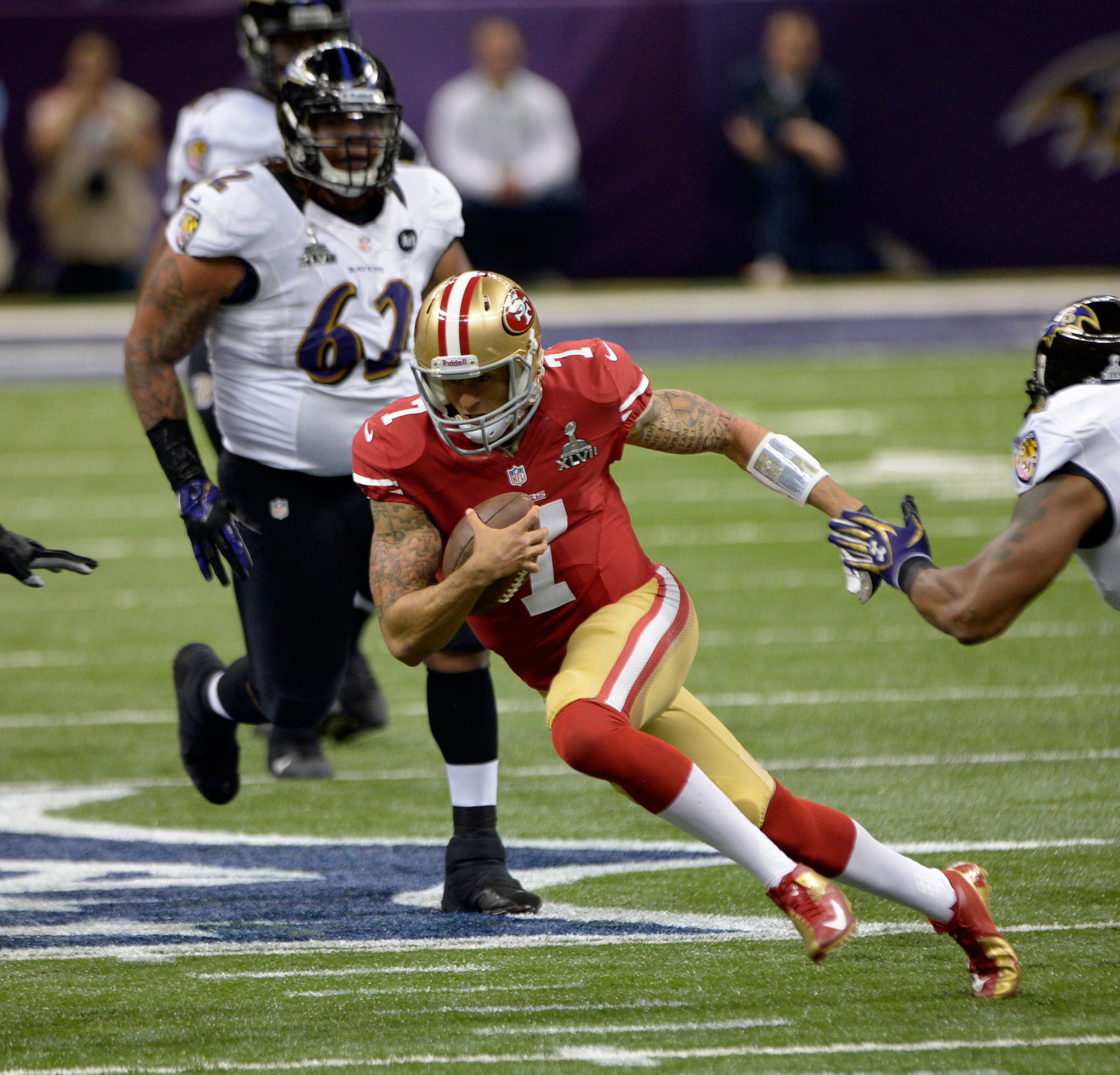 #43. Colin Kaepernick, San Francisco 49ers