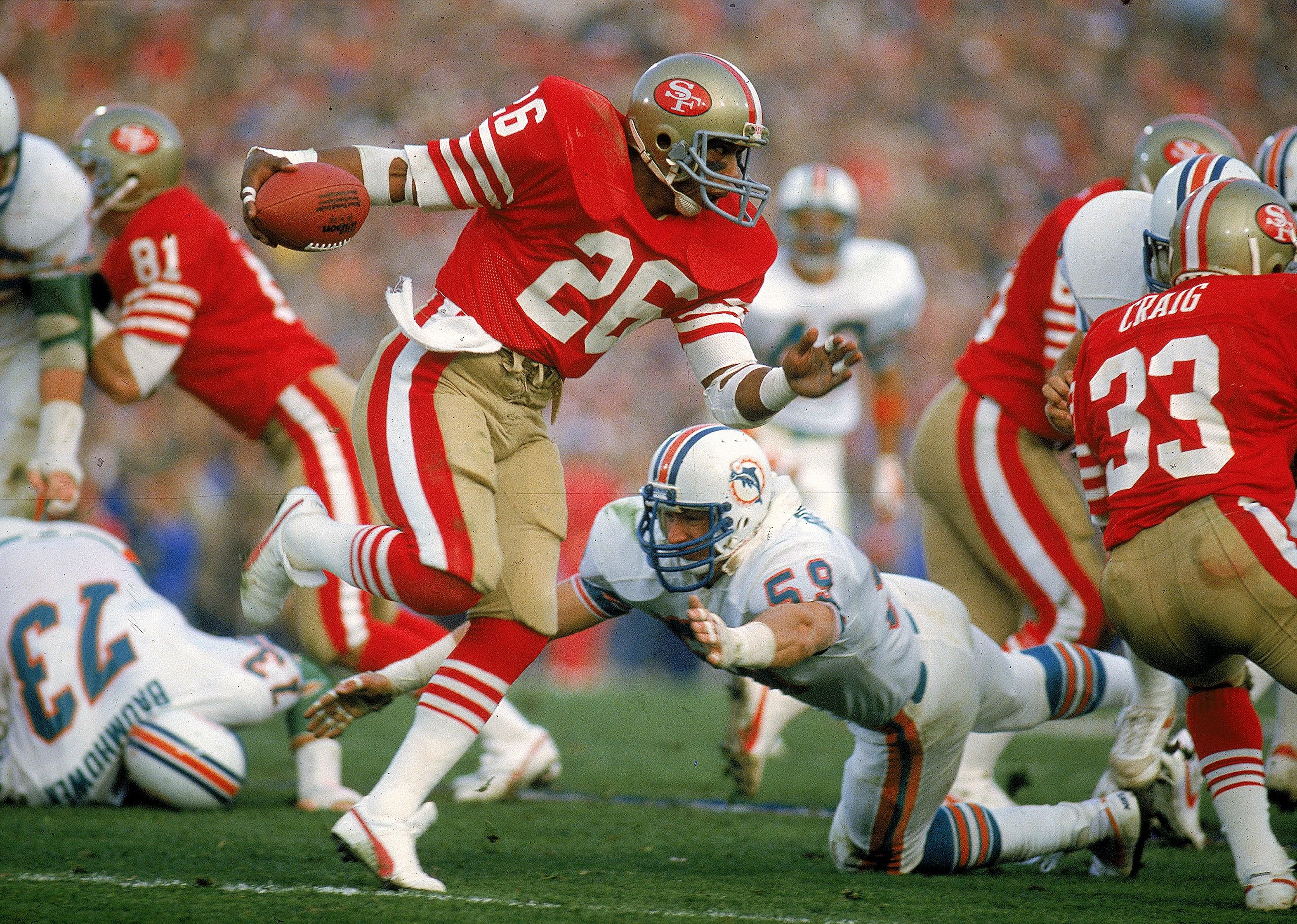 #37. 1985: San Francisco 49ers vs. Miami Dolphins (tie)
