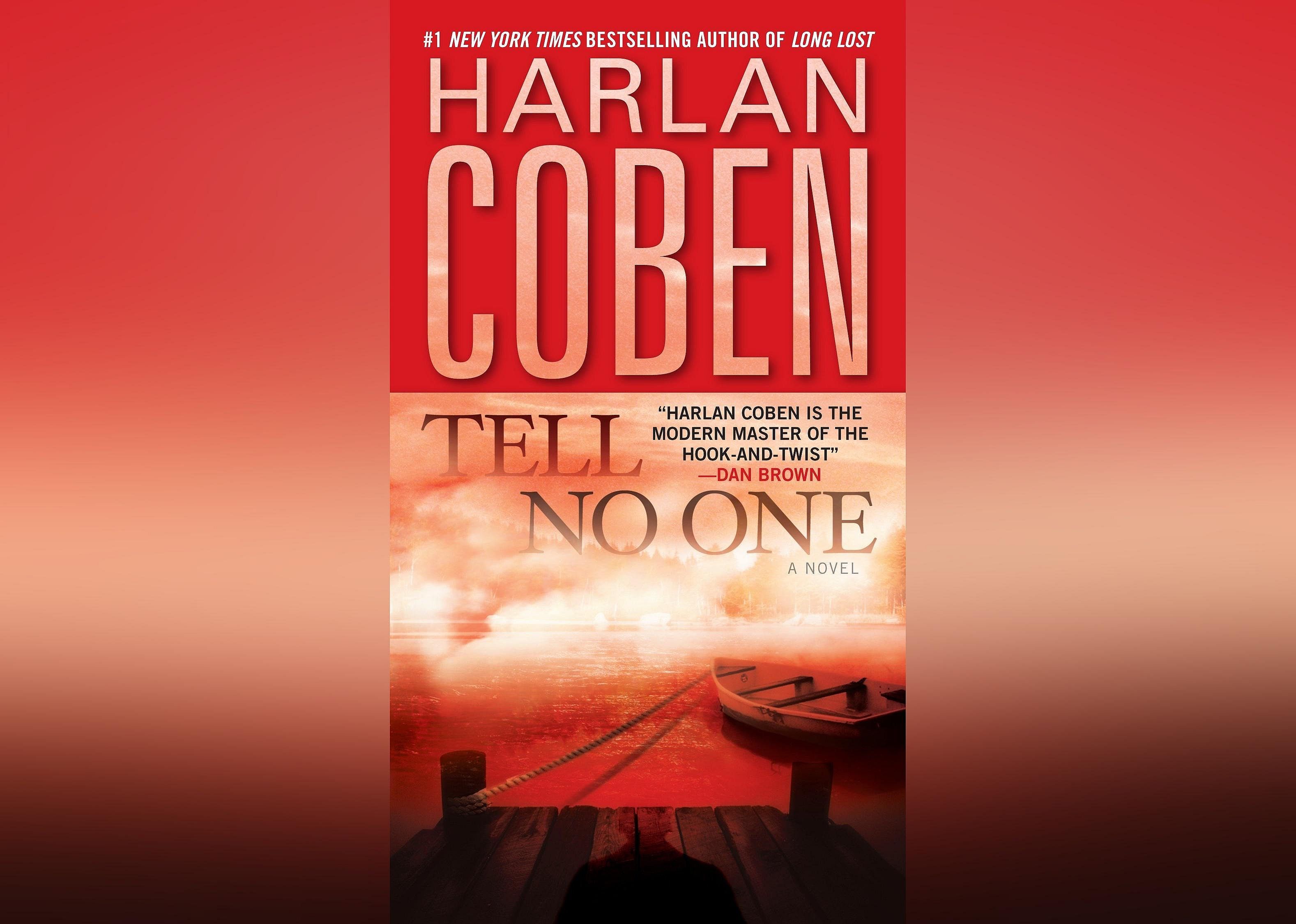 The cover shows a small boat tied to the end of a dock, painted in vibrant warm tones. 