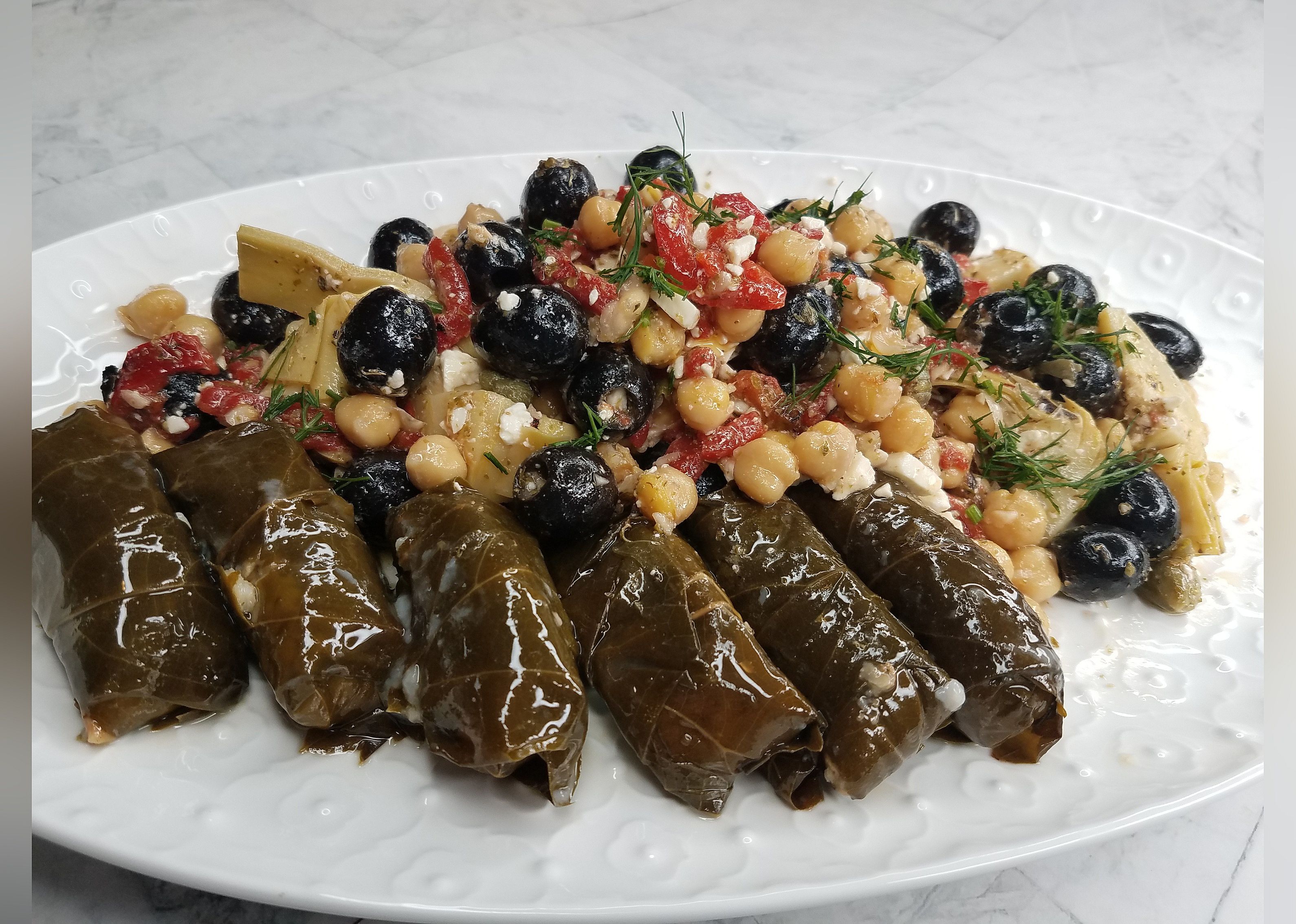 Mediterranean-Inspired Chickpea Salad