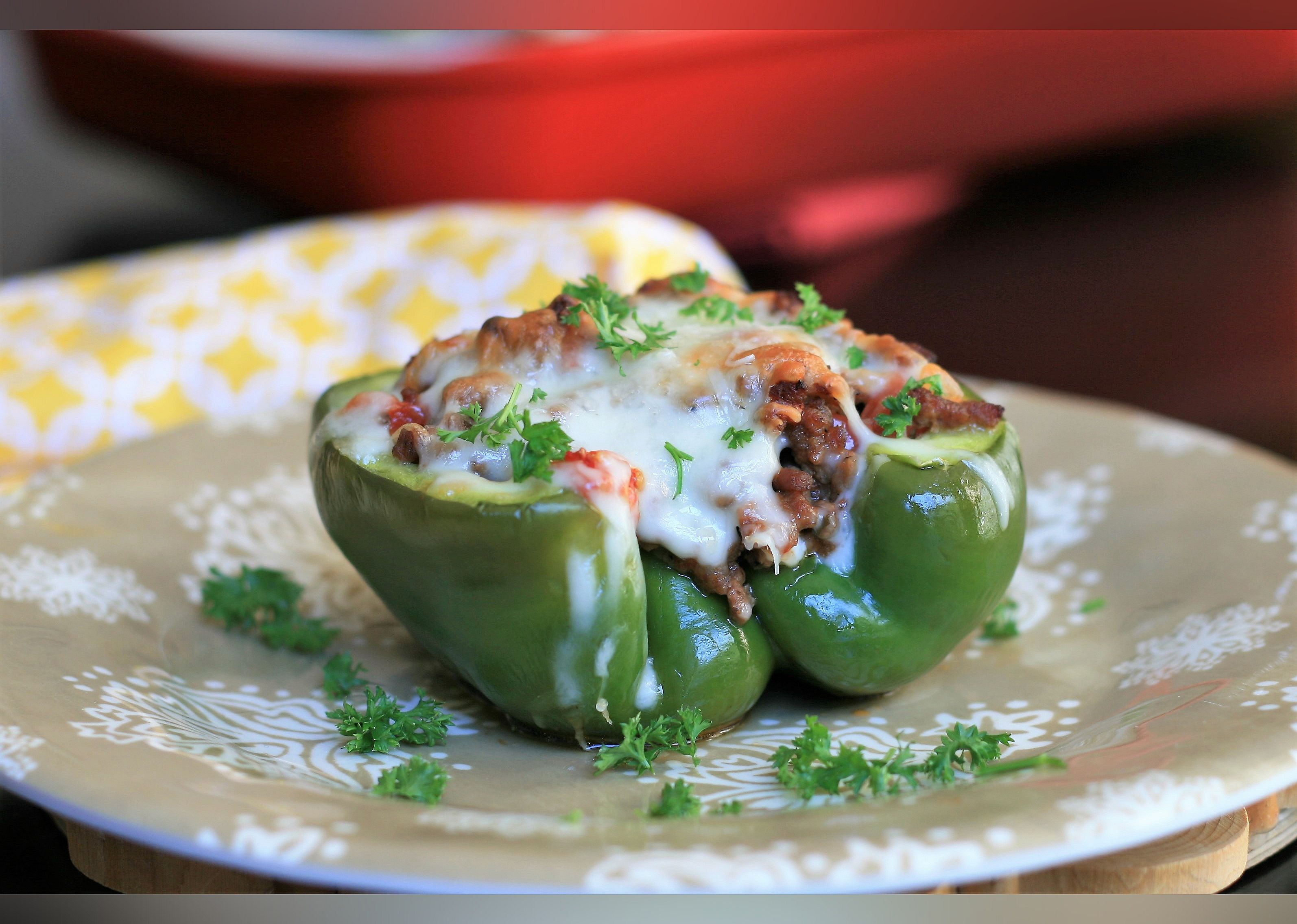 Low-Carb Stuffed Peppers
