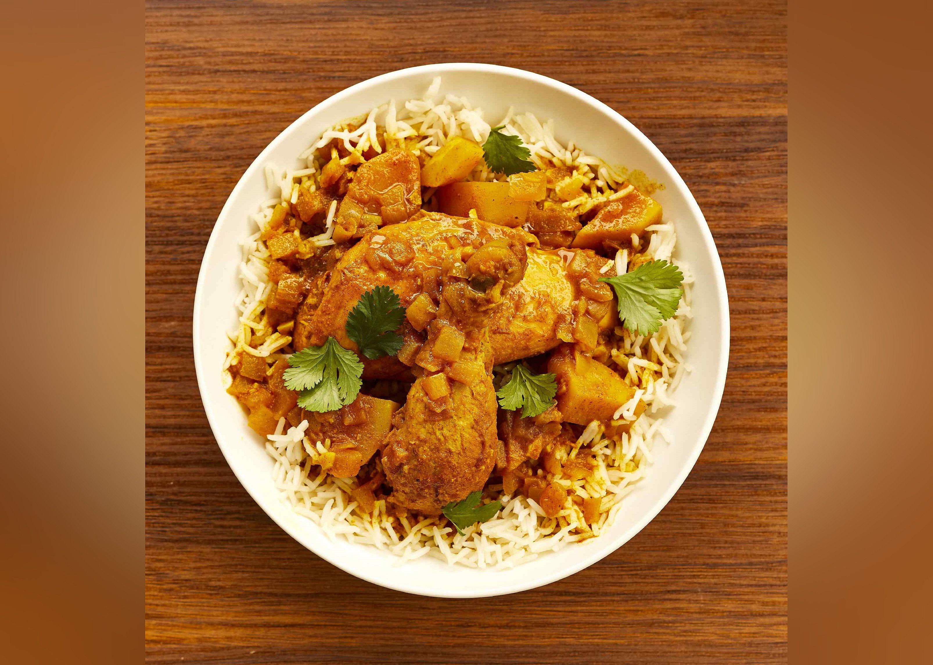 Chicken Curry and Potatoes