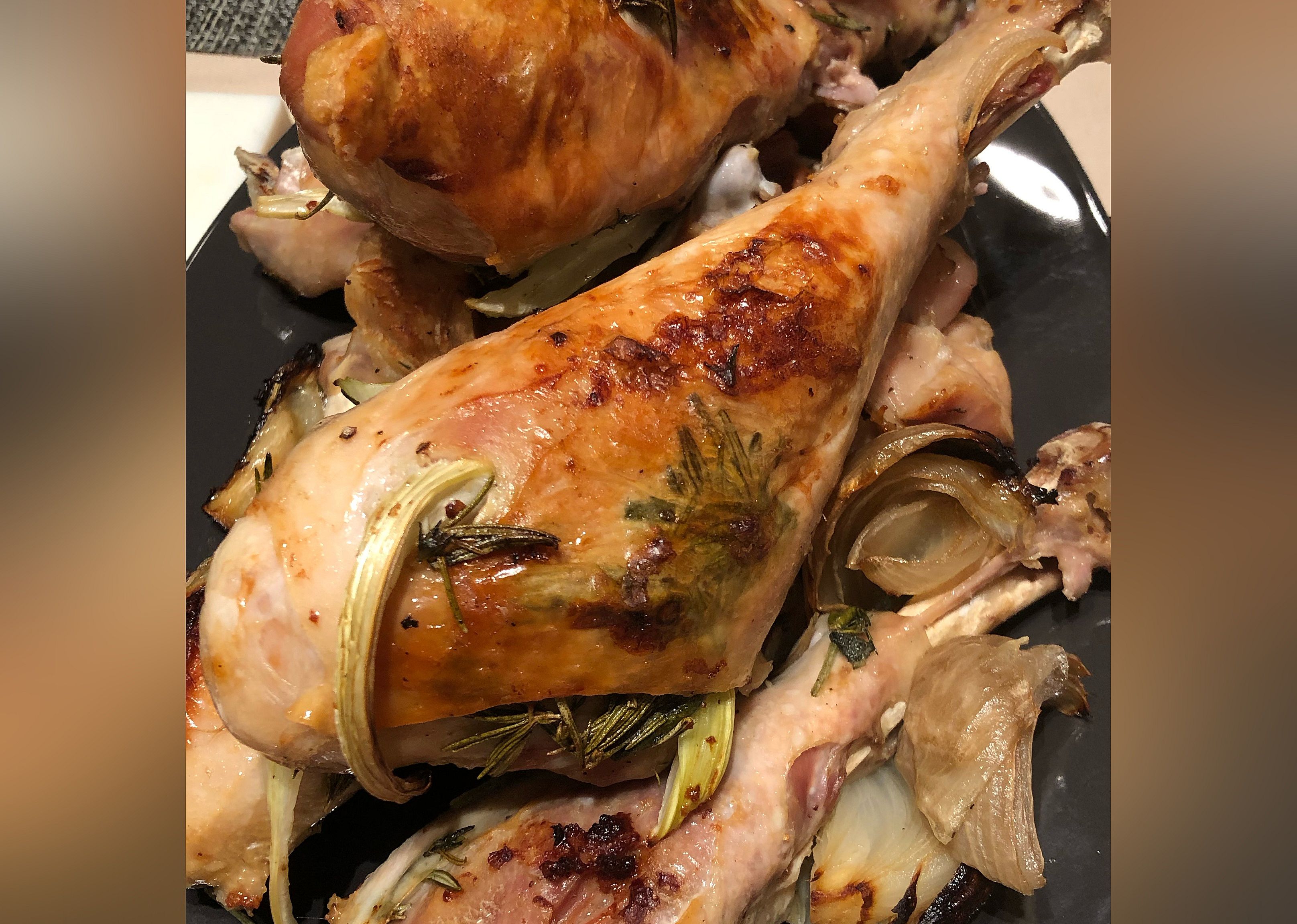 Roasted Turkey Legs