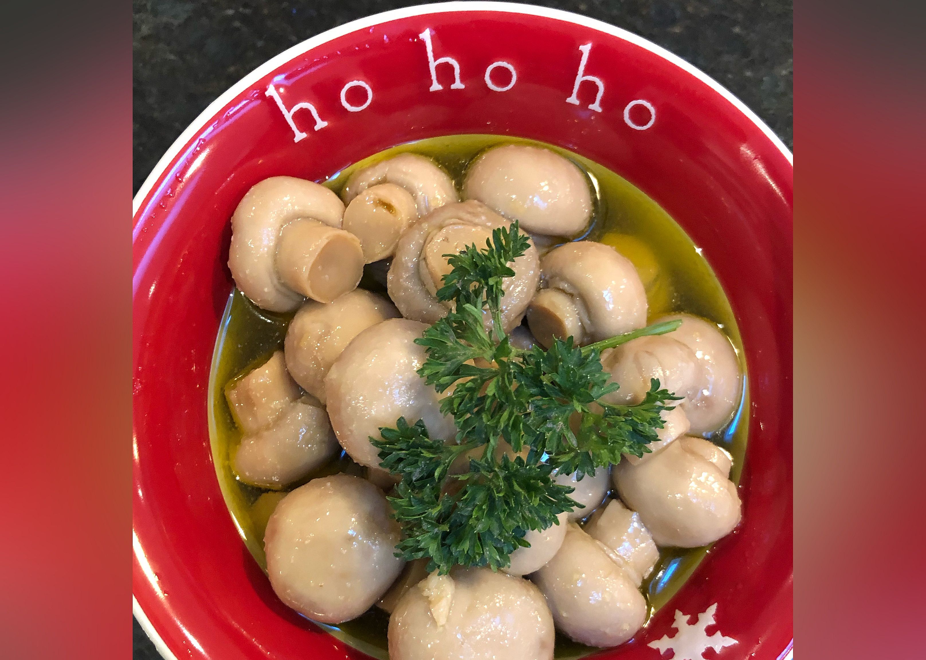 Mary McCormack's Marinated Mushrooms