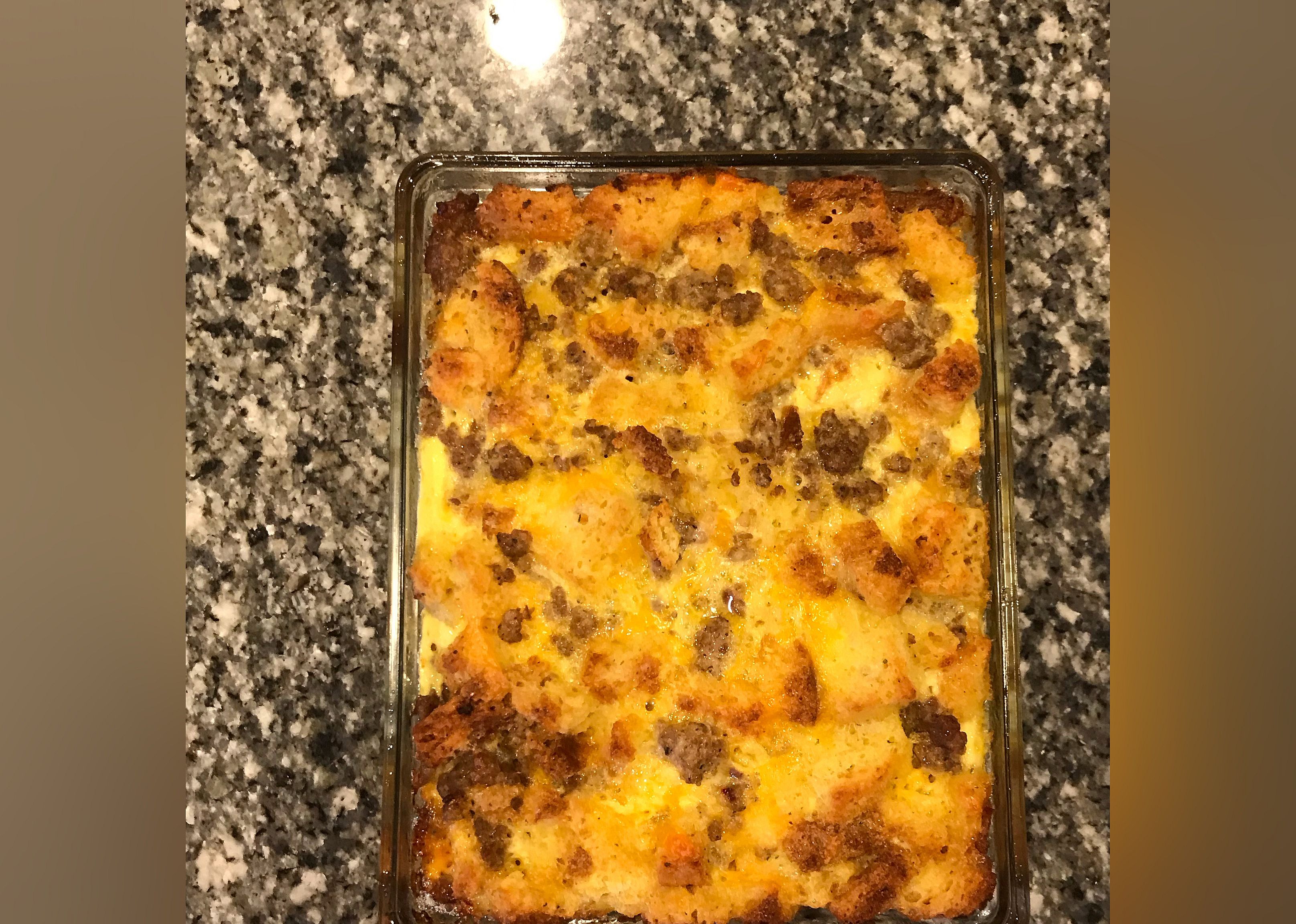 Christmas Breakfast Sausage Casserole