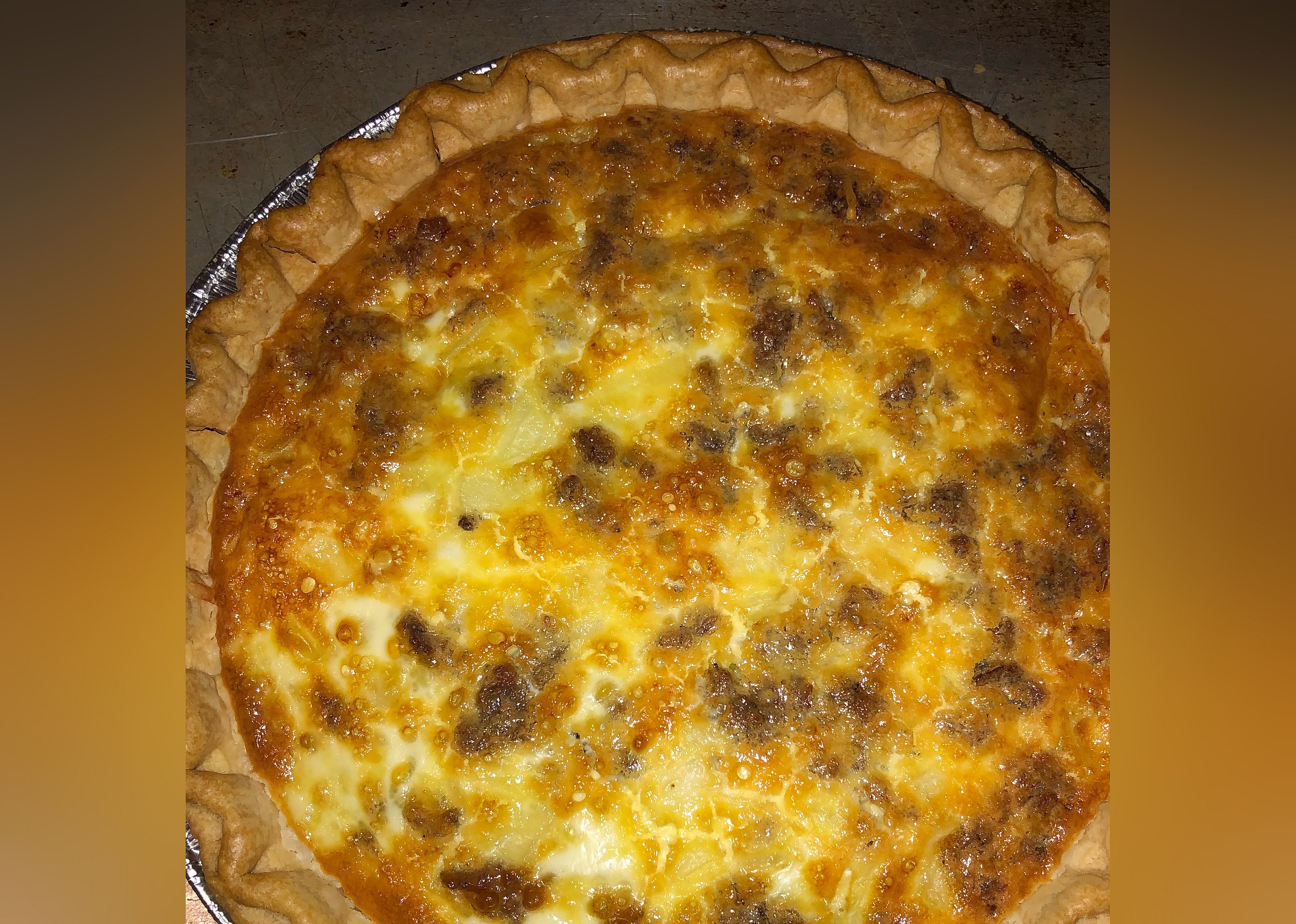 Easy Bacon and Cheese Quiche