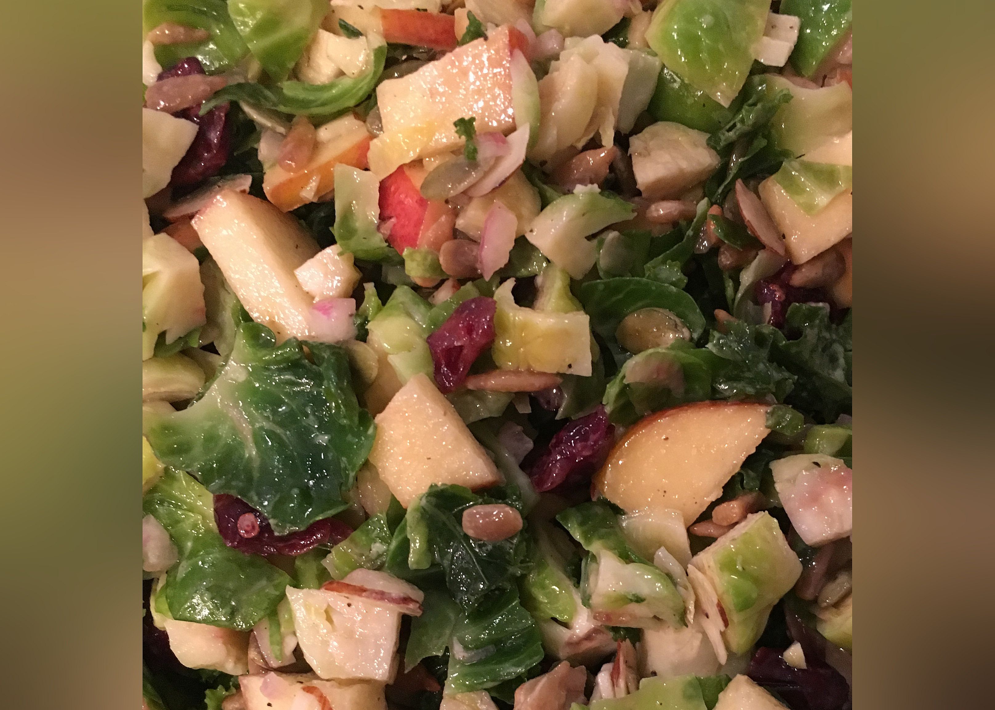 Chopped Brussels Sprout Salad