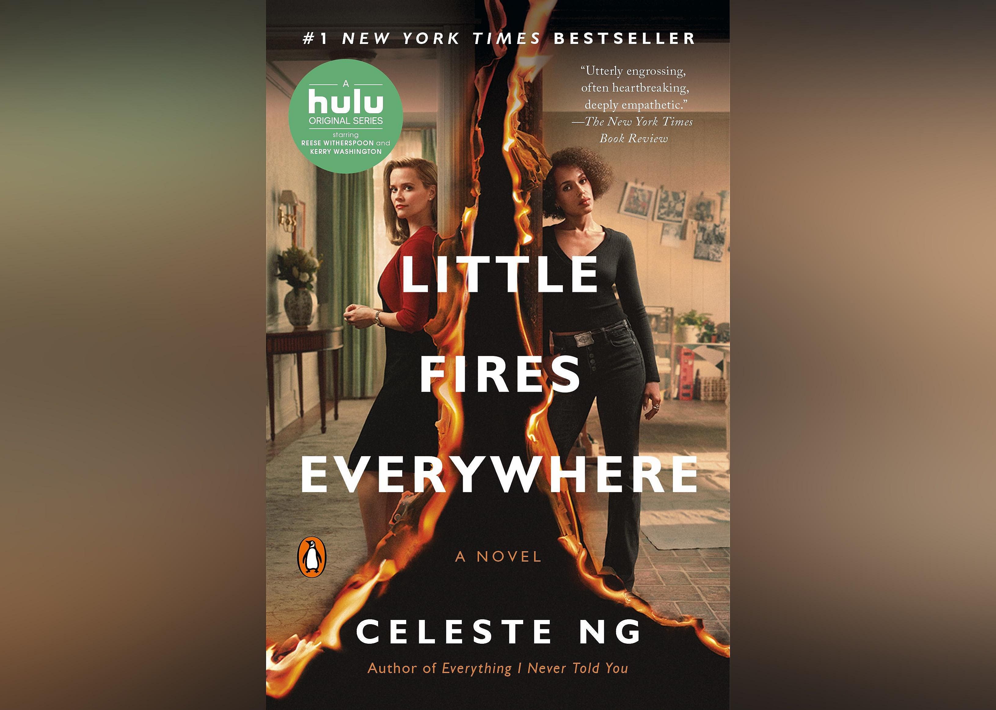 The cover featuring Reese Witherspoon and Kerry Washington in the TV adaptation.