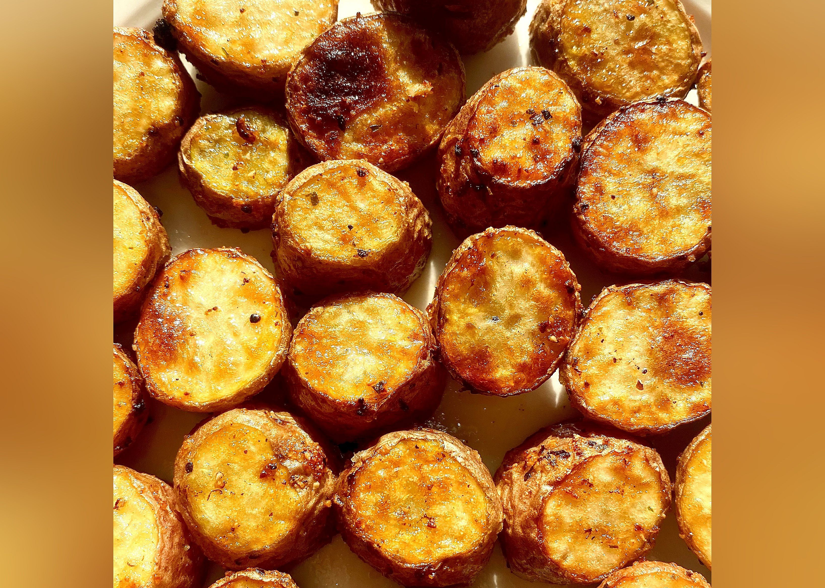 Air Fryer One-Bite Roasted Potatoes
