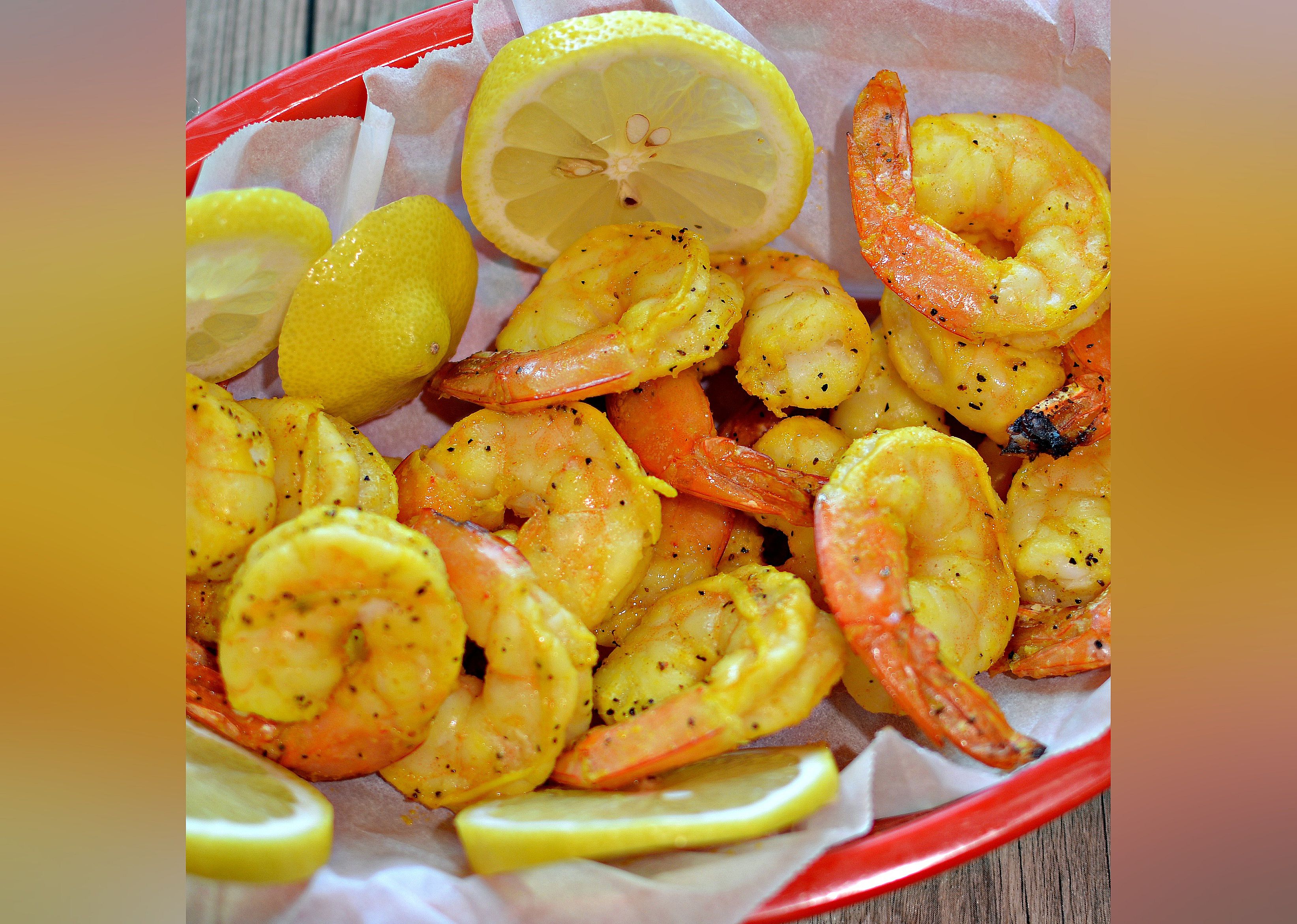 Air Fryer Lemon Pepper Shrimp