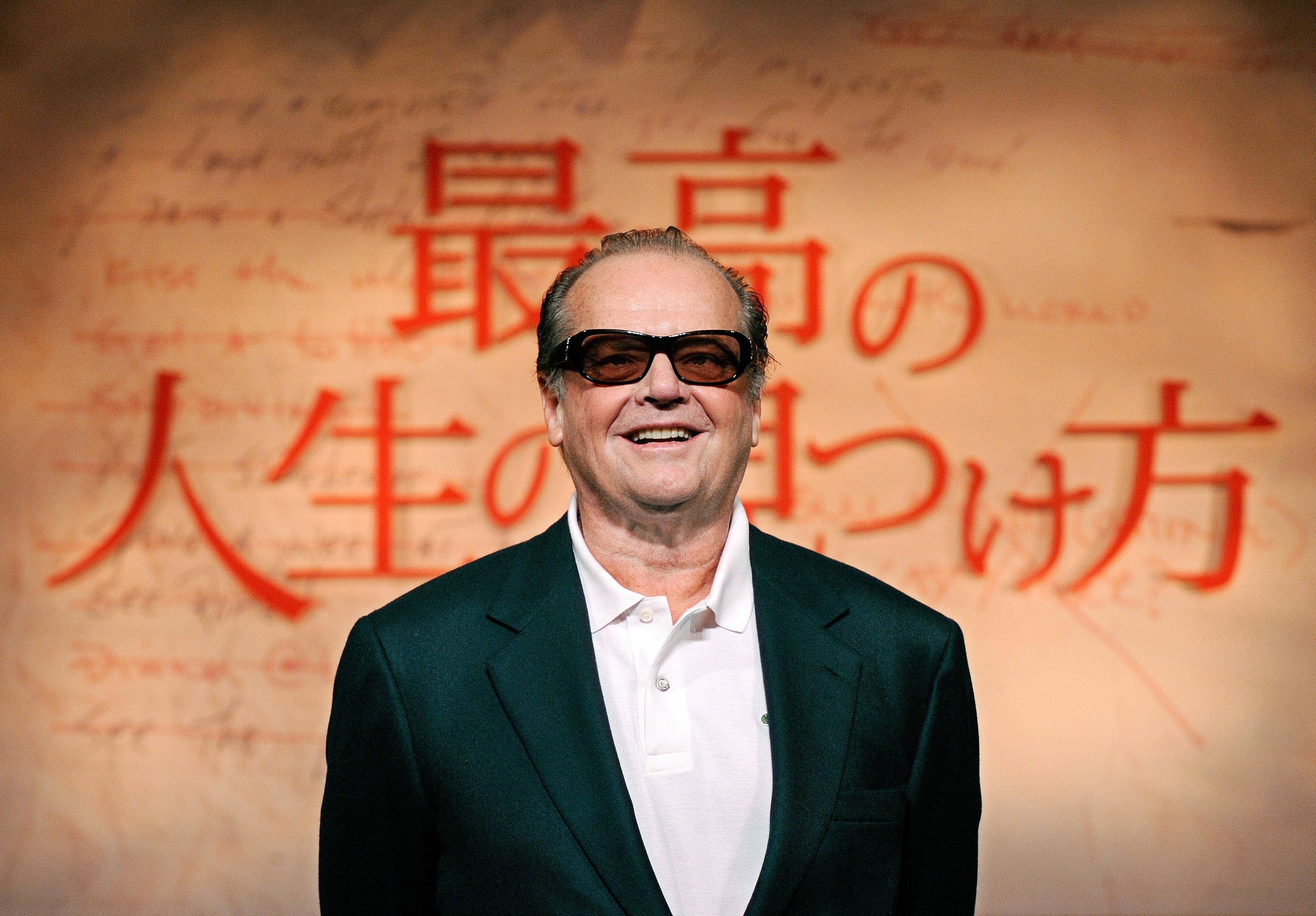 Jack Nicholson attends event.