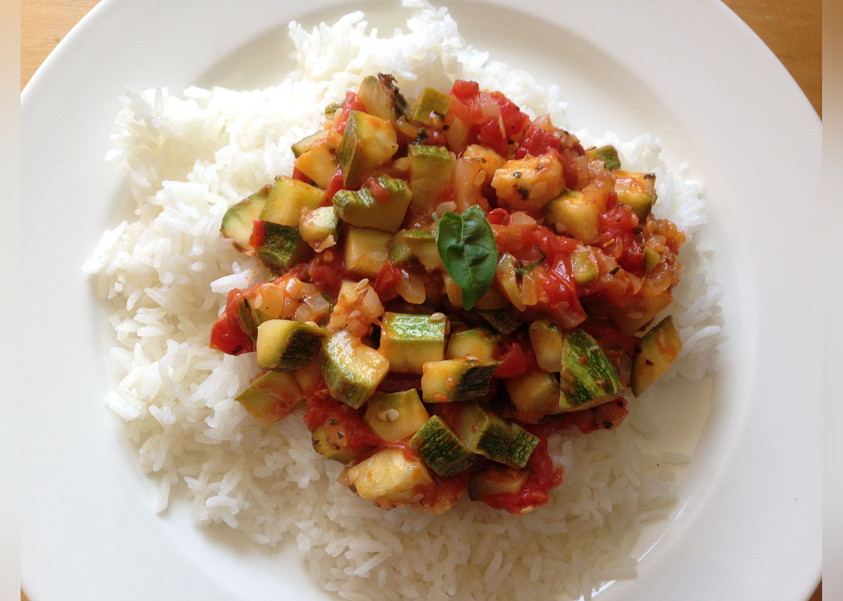 Easy Zucchini-Tomato Side Dish