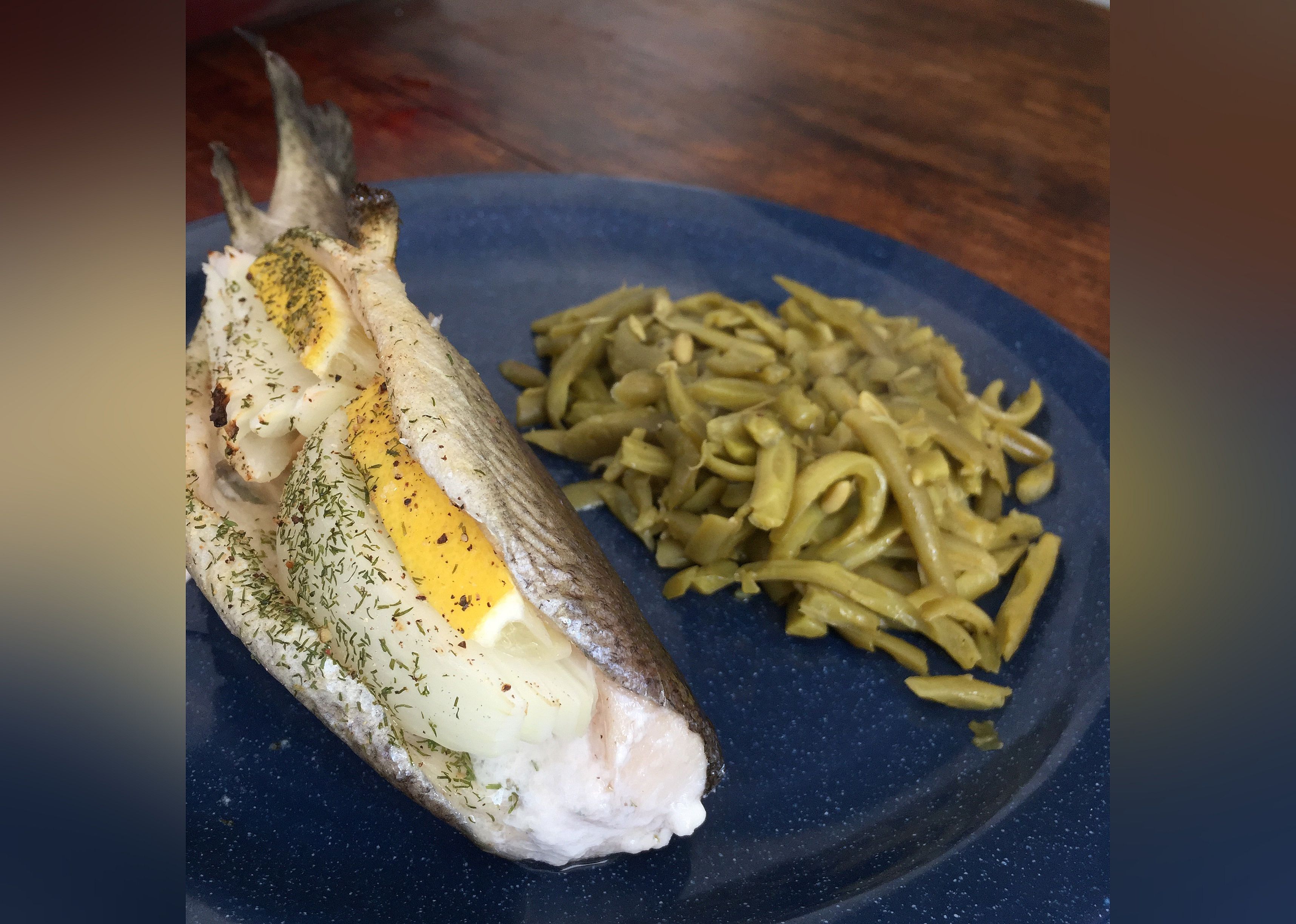 Baked Fresh Rainbow Trout