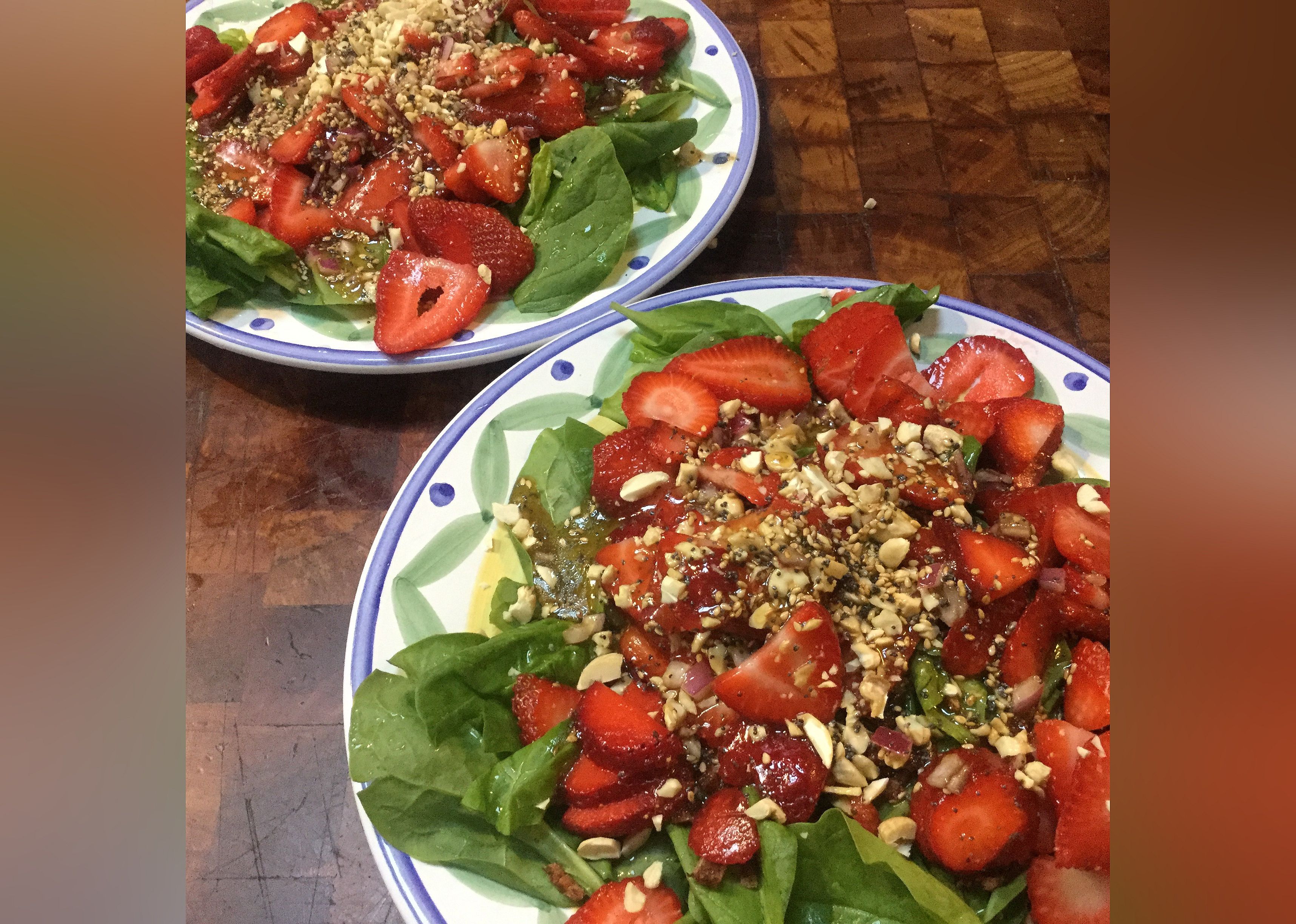 Strawberry Spinach Salad I