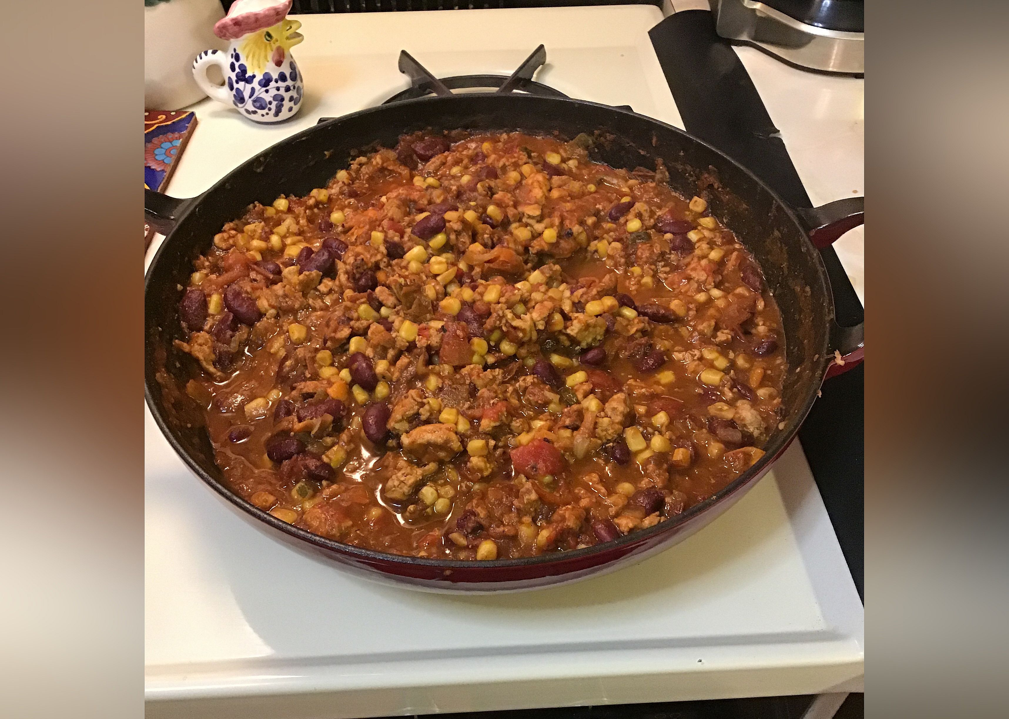 Smokin' Scovilles Turkey Chili