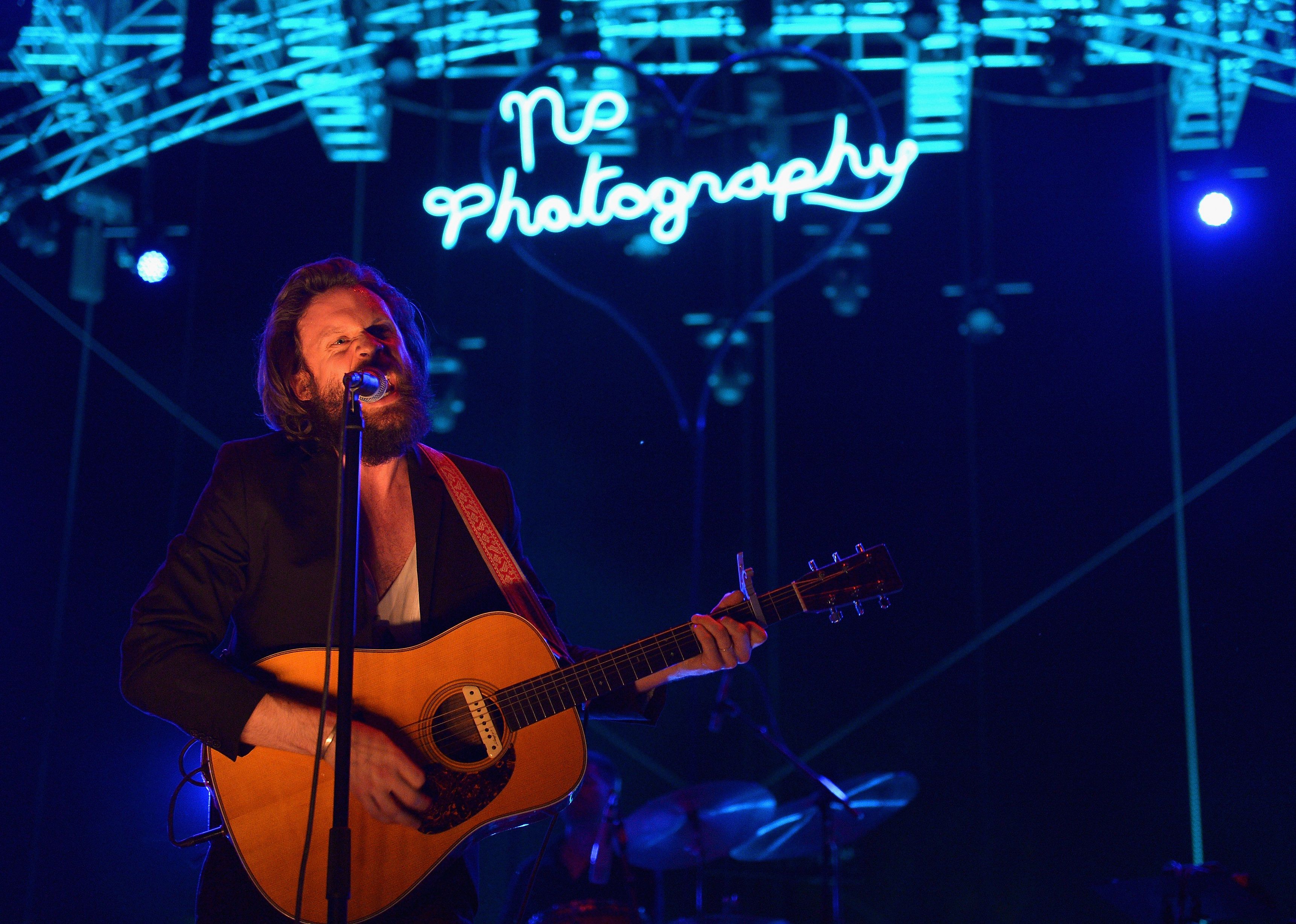 Father John Misty onstage