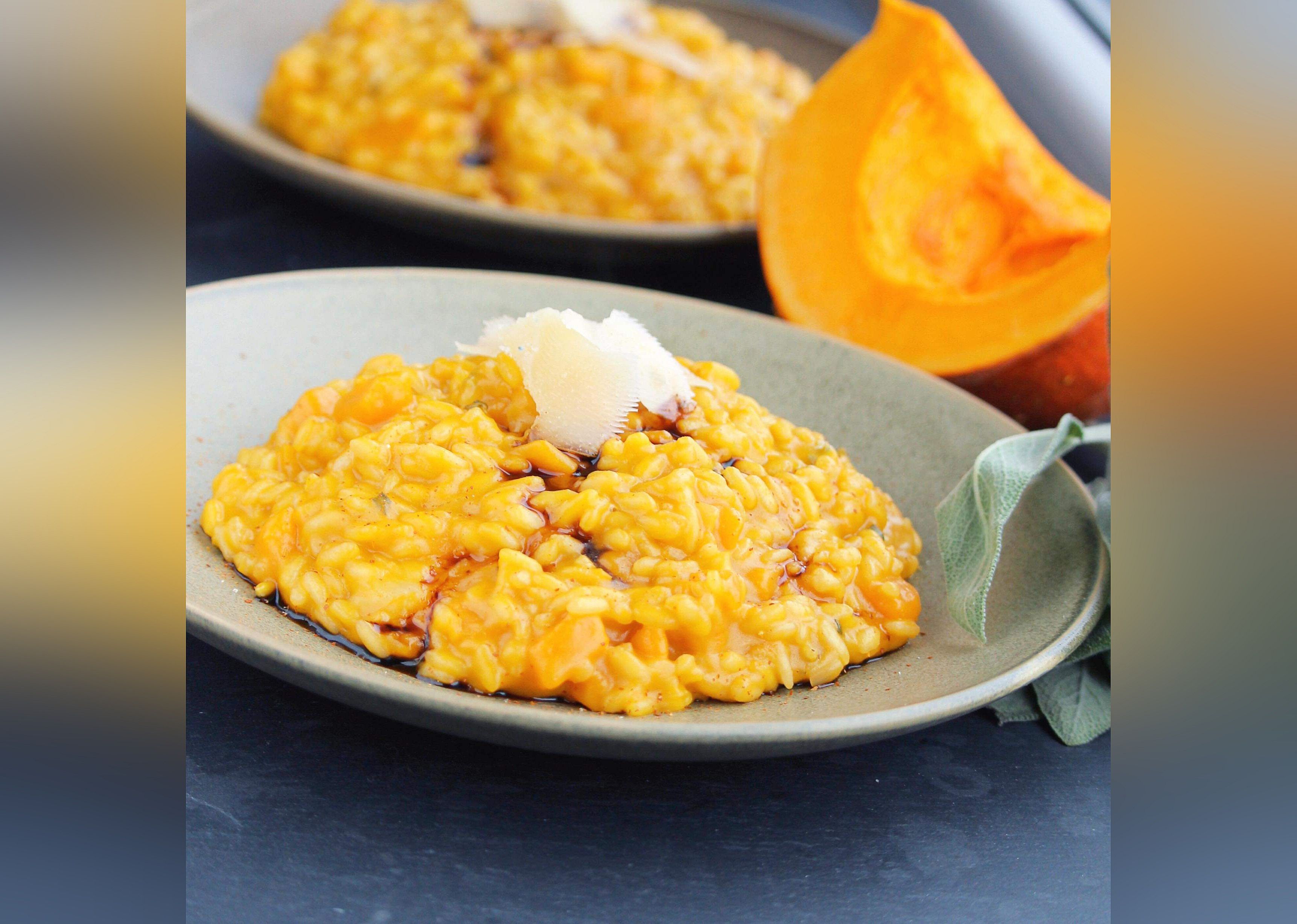 Roasted Pumpkin and Sage Risotto