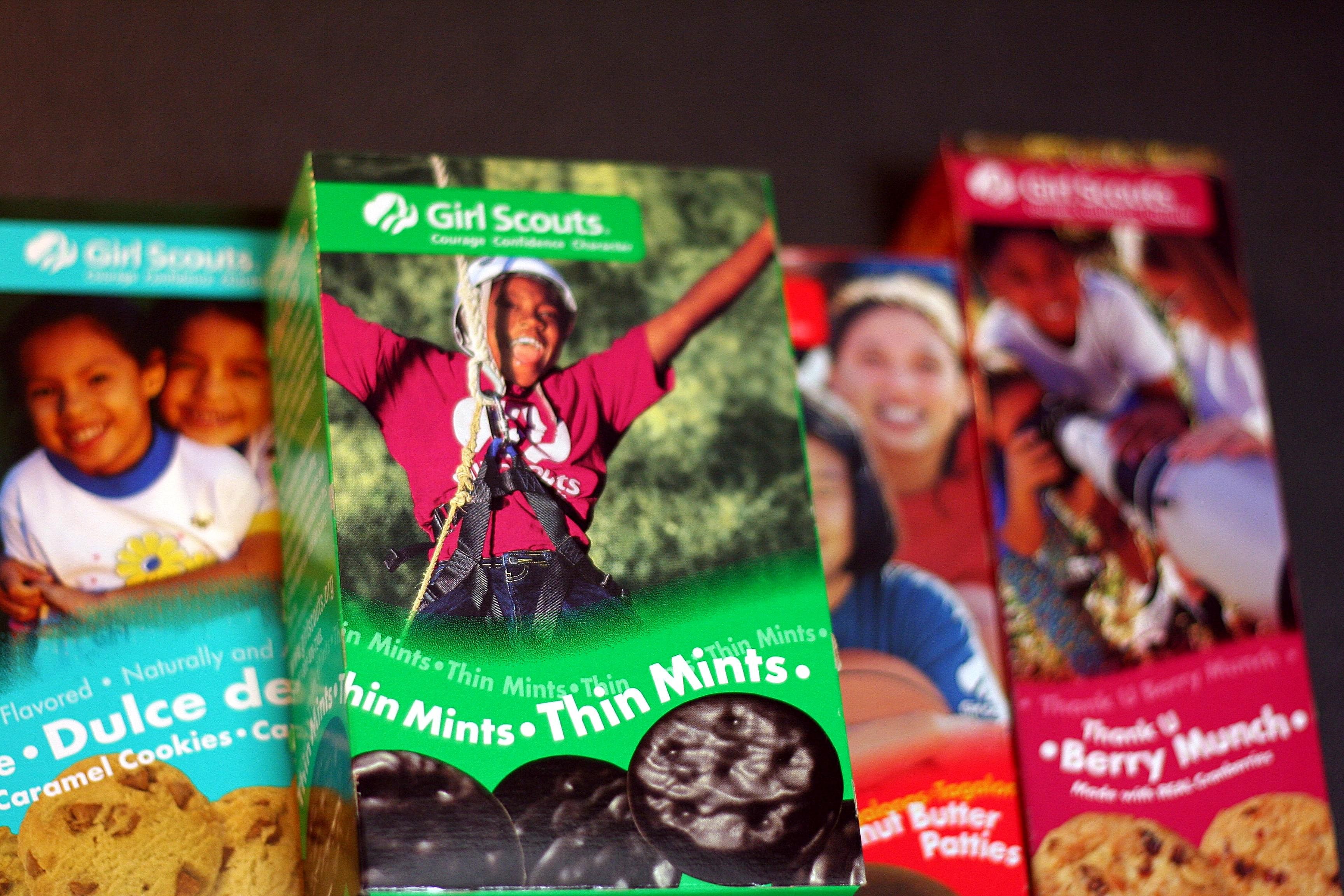 There are 12 kinds of Girl Scout Cookies