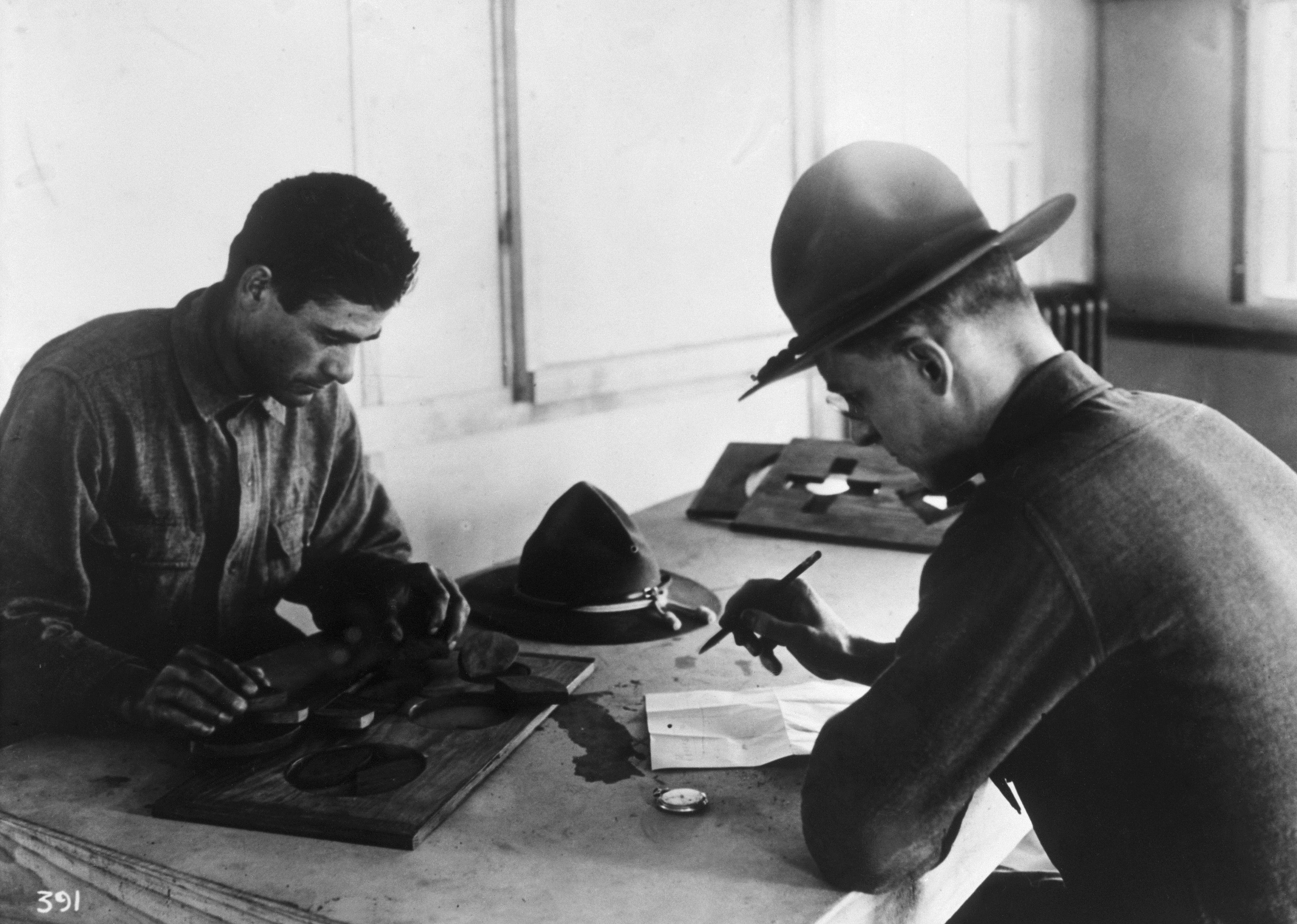 1914-1918: The US Military begins aptitude testing during World War I