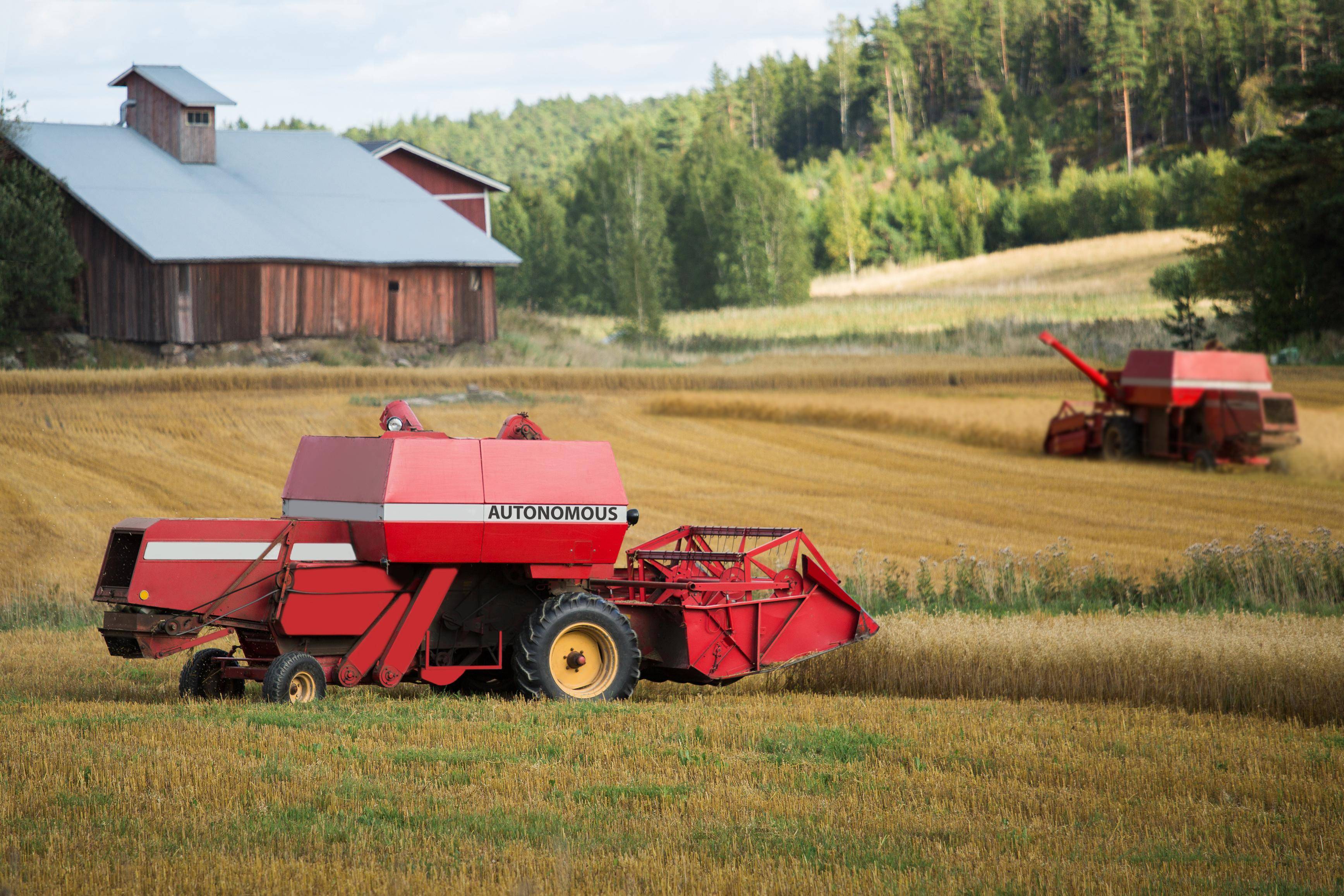 Autonomous navigation in farming