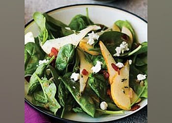 Strawberry, Spinach, and Pear Salad