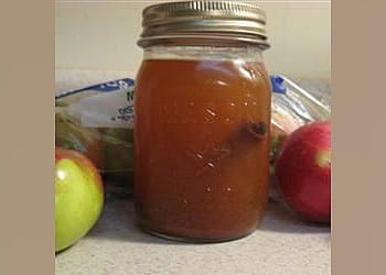 Apple Pie in a Jar Drink