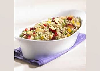 California Plum and Quinoa Salad