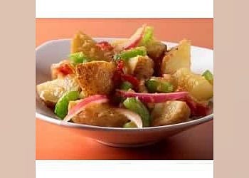 Golden Potato Salad with Creamy Harvest Dressing